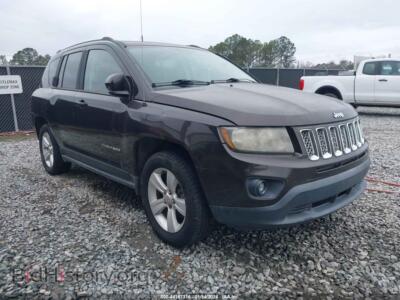 2014 Jeep COMPASS Latitude, brown — VIN 1C4NJCEA2ED680330, IAAI