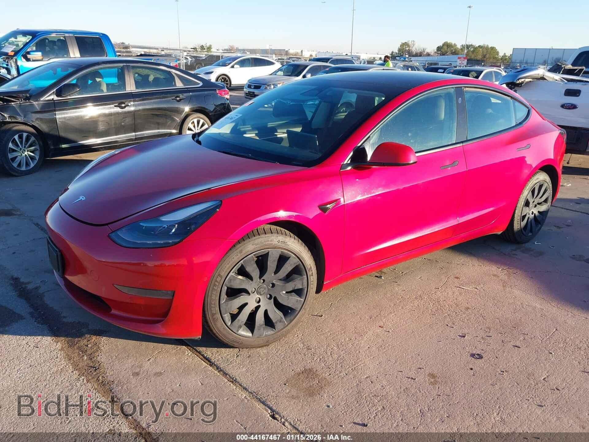 2022 TESLA MODEL 3 - VIN: 5YJ3E1EA0NF191918 - Photo 2