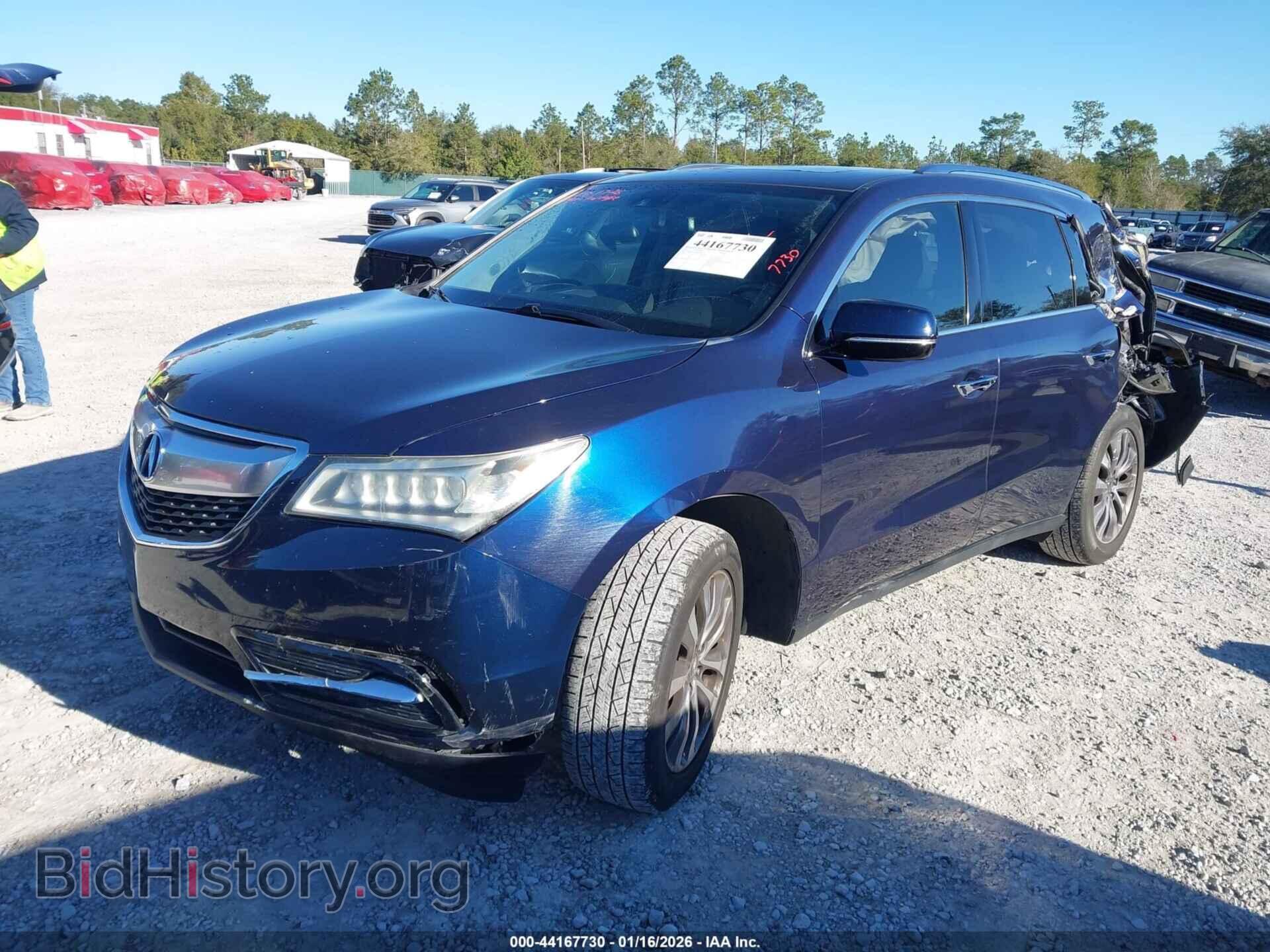 2015 ACURA MDX - VIN: 5FRYD3H41FB004356 - Фото 2