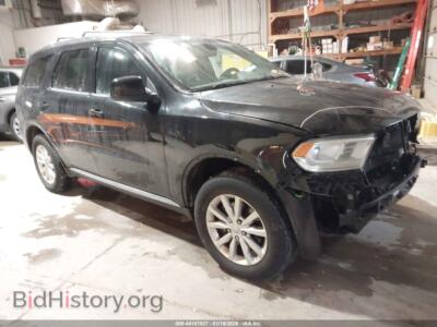 2015 Dodge DURANGO SXT, черный — VIN 1C4RDJAG9FC128449, IAAI