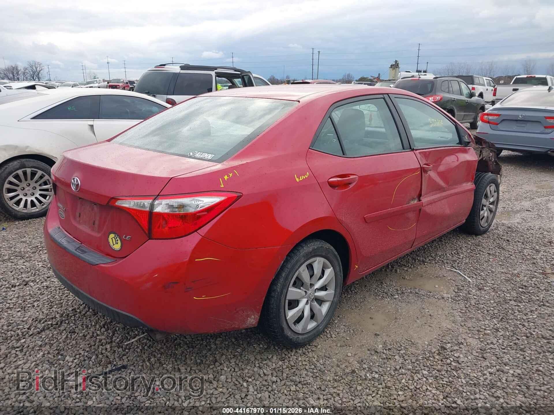2014 TOYOTA COROLLA - VIN: 2T1BURHE3EC008043 - Фото 4