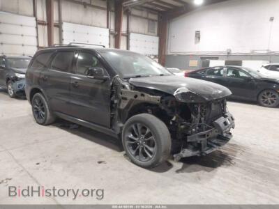 2021 Dodge DURANGO GT Plus AWD, черный — VIN 1C4RDJDG4MC575537, IAAI