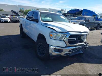 2021 RAM 1500 Big Horn 4X2 5'7 Box, белый — VIN 1C6RREFT3MN501766, IAAI