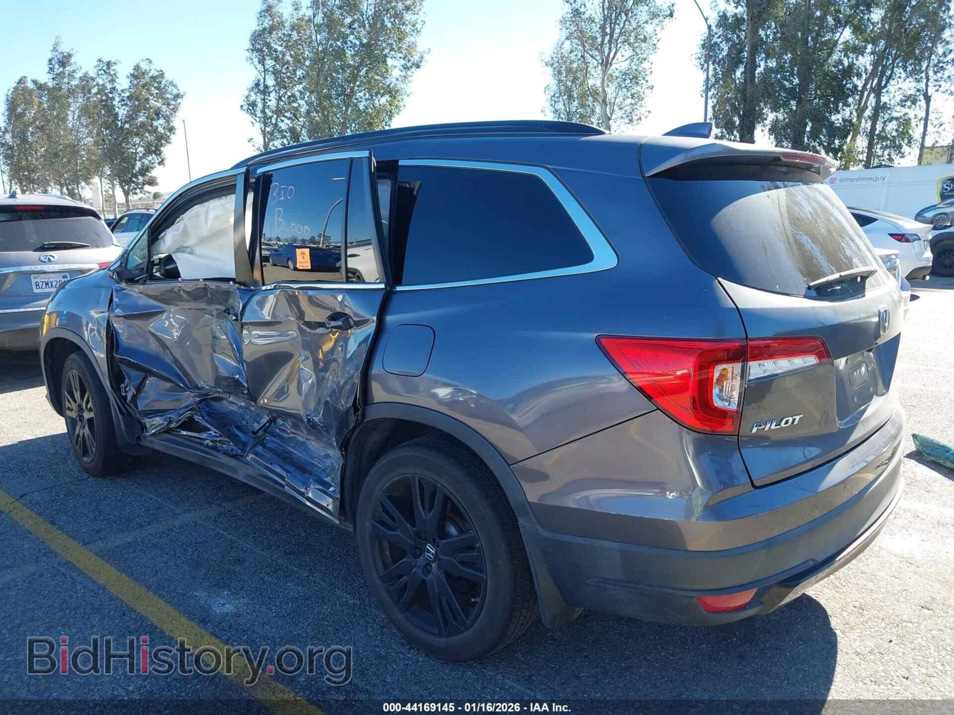 2021 HONDA PILOT - VIN: 5FNYF5H28MB010156 - Фото 3