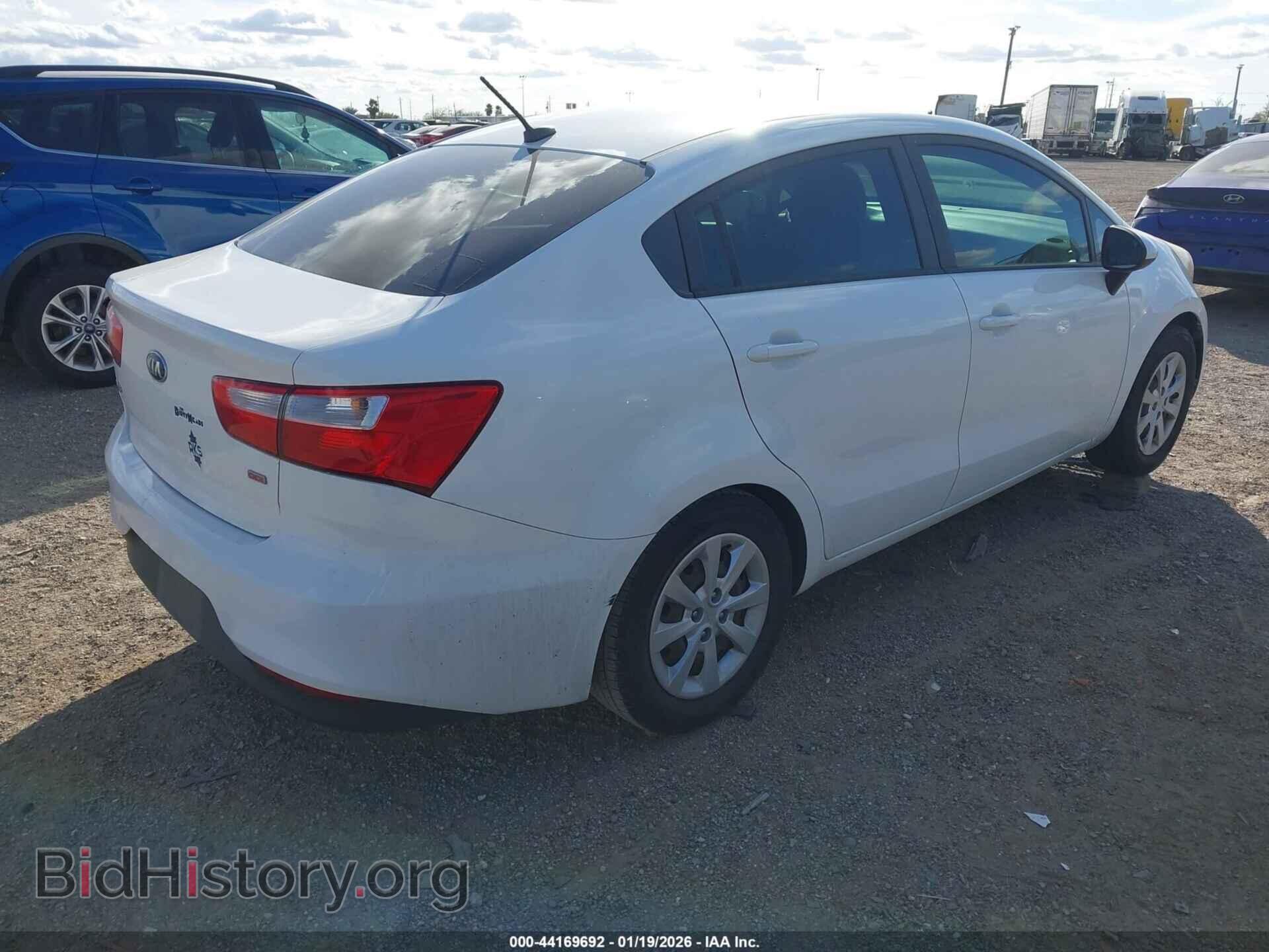 2016 KIA RIO - VIN: KNADM4A34G6578015 - Фото 4