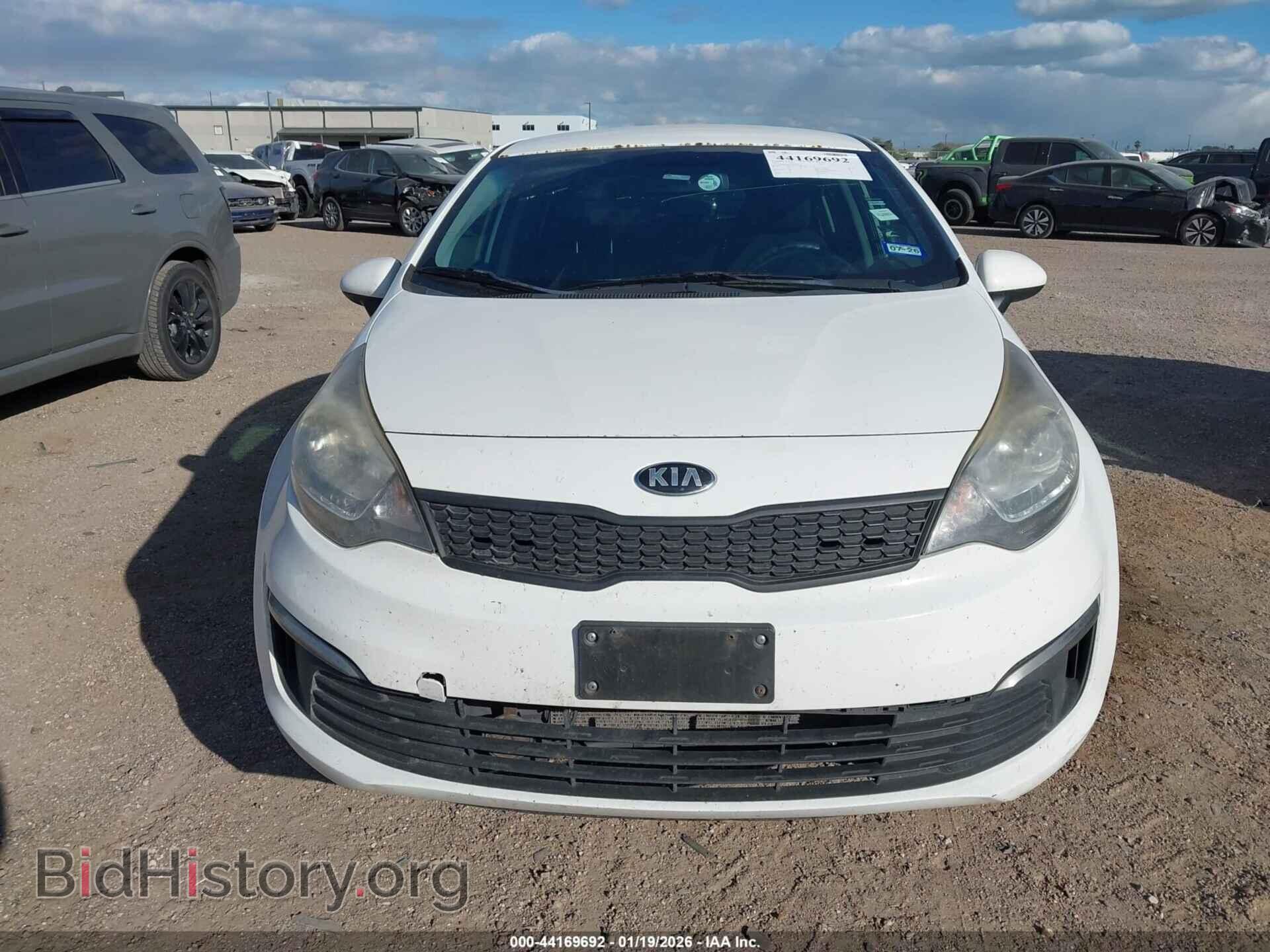 2016 KIA RIO - VIN: KNADM4A34G6578015 - Фото 6