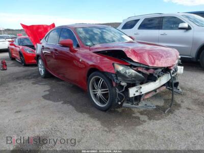 2014 Lexus IS 250, red — VIN JTHBF1D21E5012014, IAAI