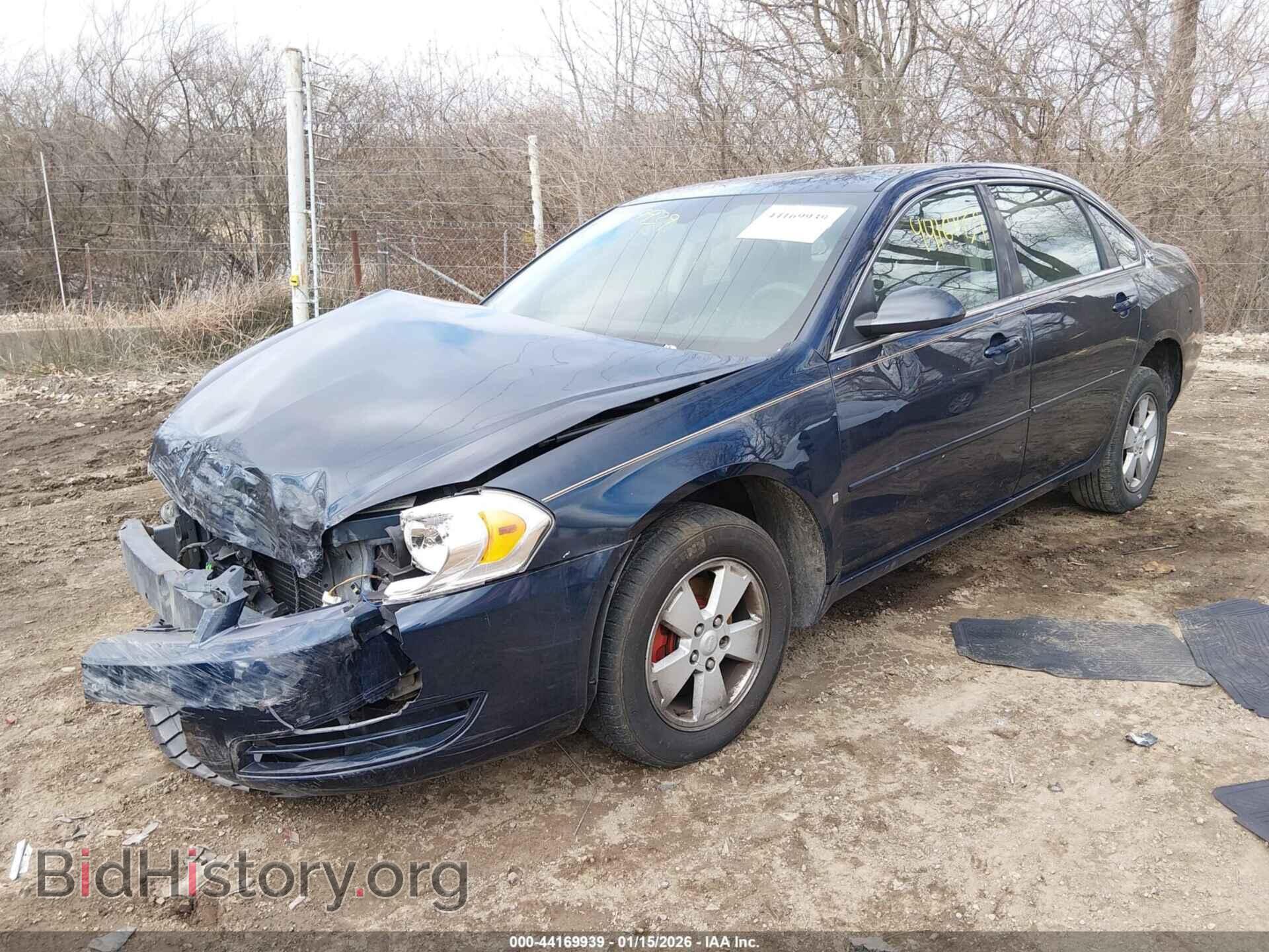 2008 CHEVROLET IMPALA - VIN: 2G1WT58K389219078 - Фото 2