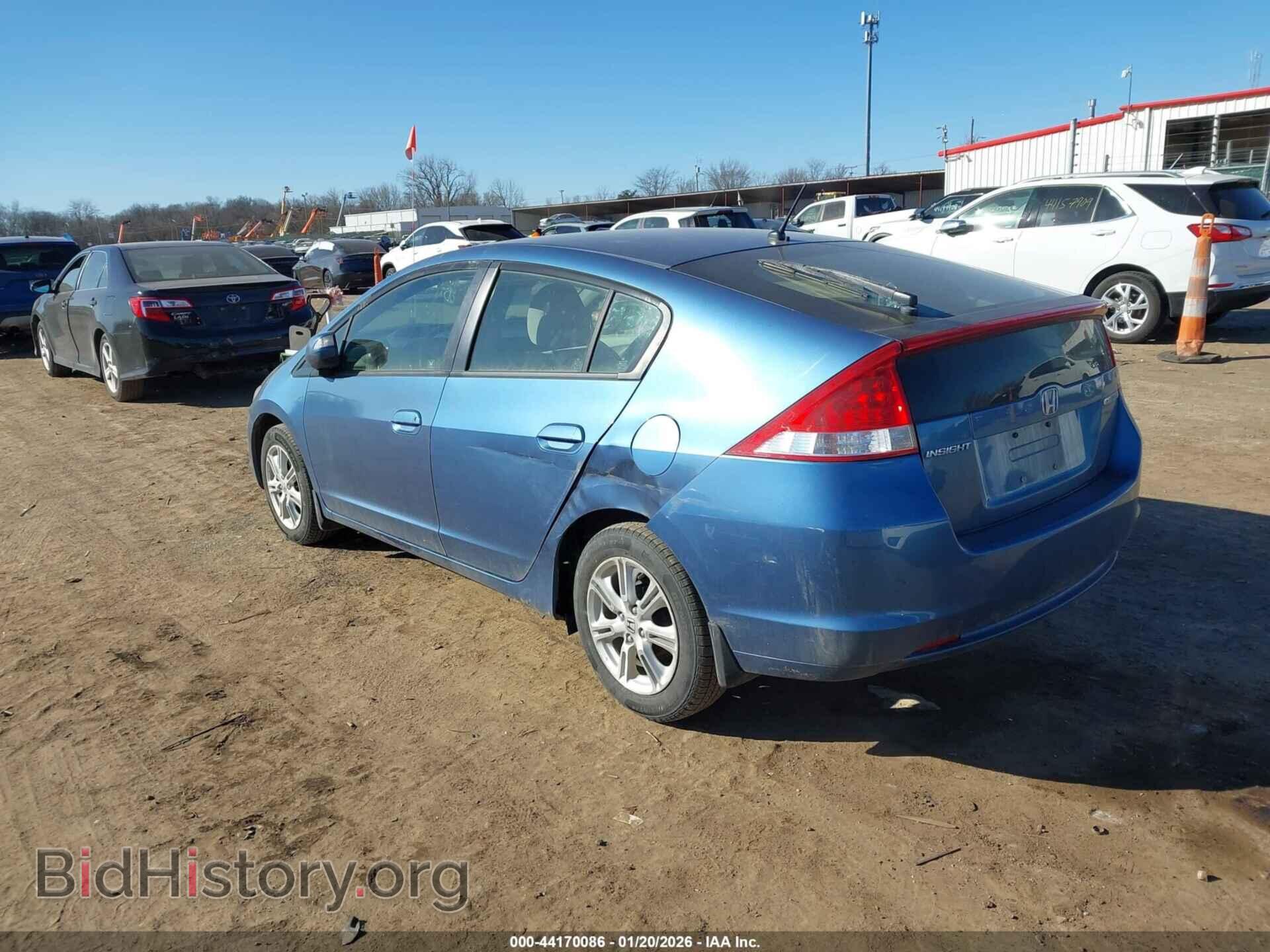 2010 HONDA INSIGHT - VIN: JHMZE2H72AS014525 - Фото 3