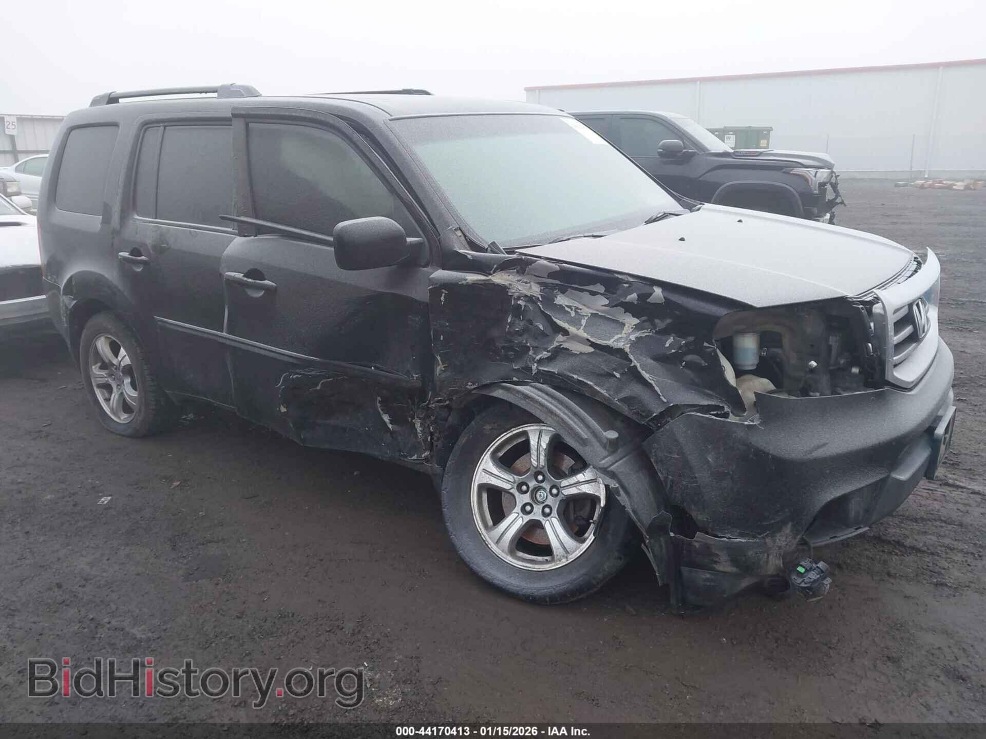 Photo 5FNYF4H5XCB028449 - HONDA PILOT 2012
