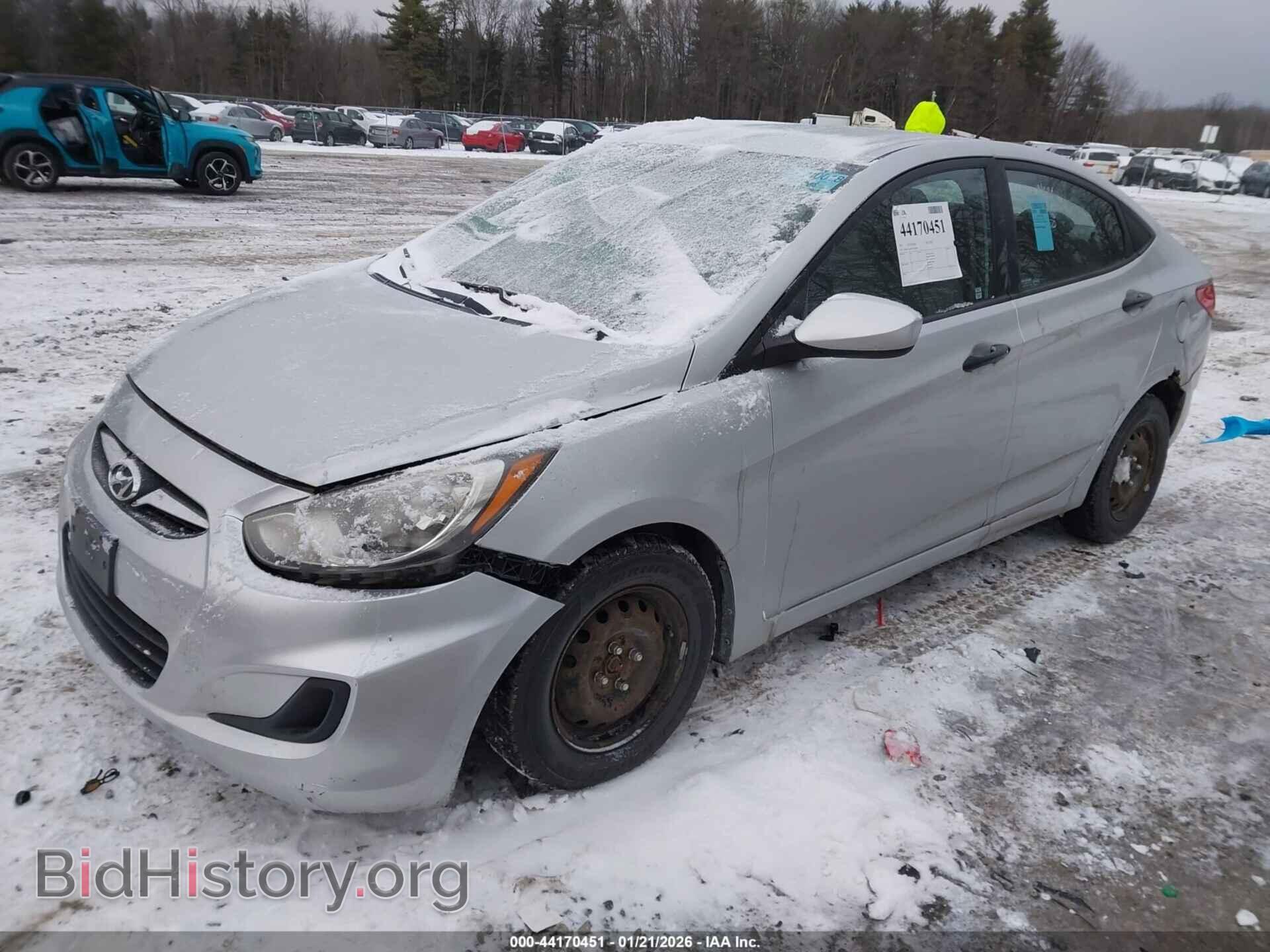 2012 HYUNDAI ACCENT - VIN: KMHCT4AE4CU052908 - Фото 2