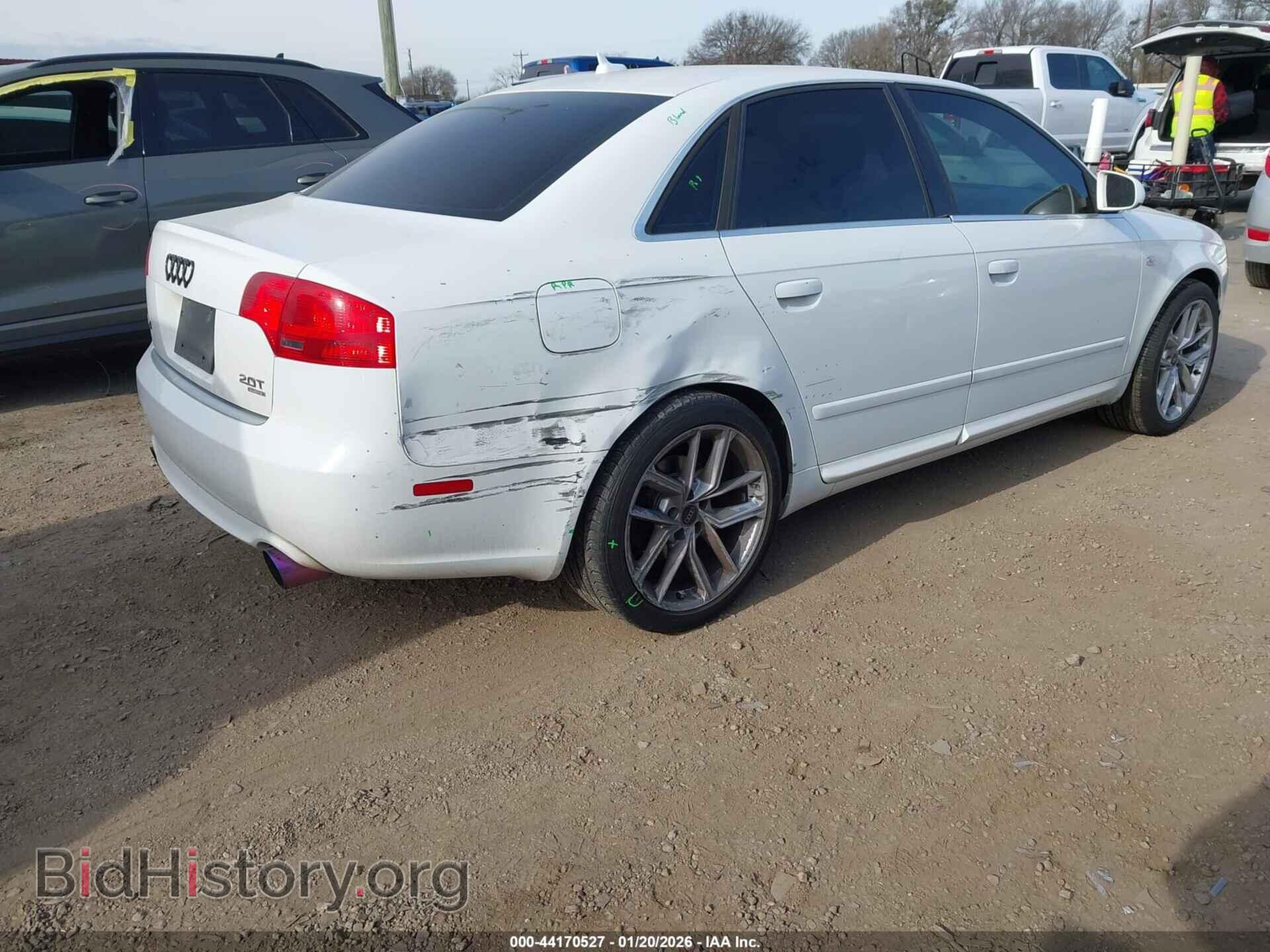 2008 AUDI A4 - VIN: WAUDF78E08A033480 - Фото 4