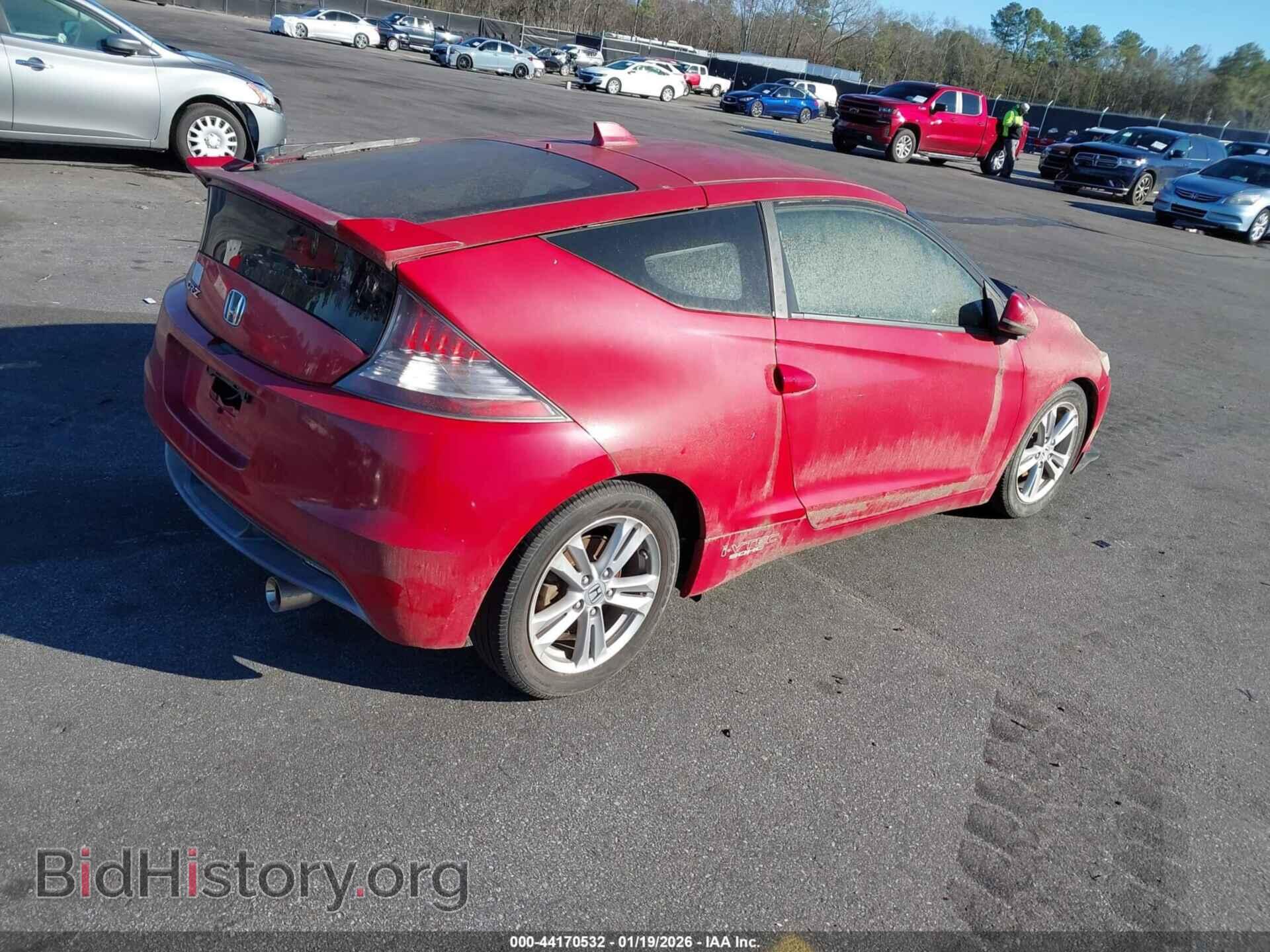 2012 HONDA CR-Z - VIN: JHMZF1C6XCS002521 - Фото 4
