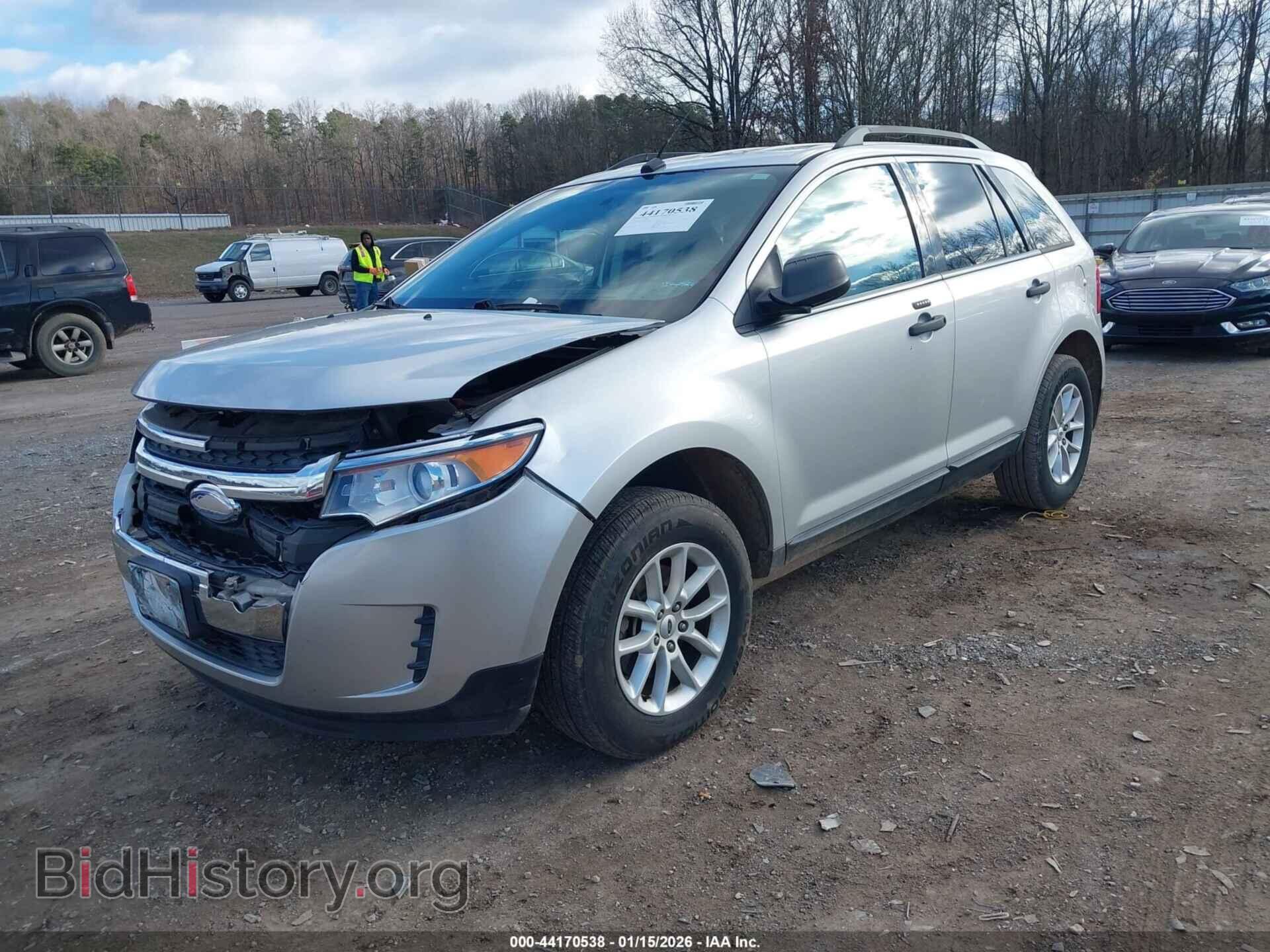 2014 FORD EDGE - VIN: 2FMDK3GC3EBA49370 - Фото 2