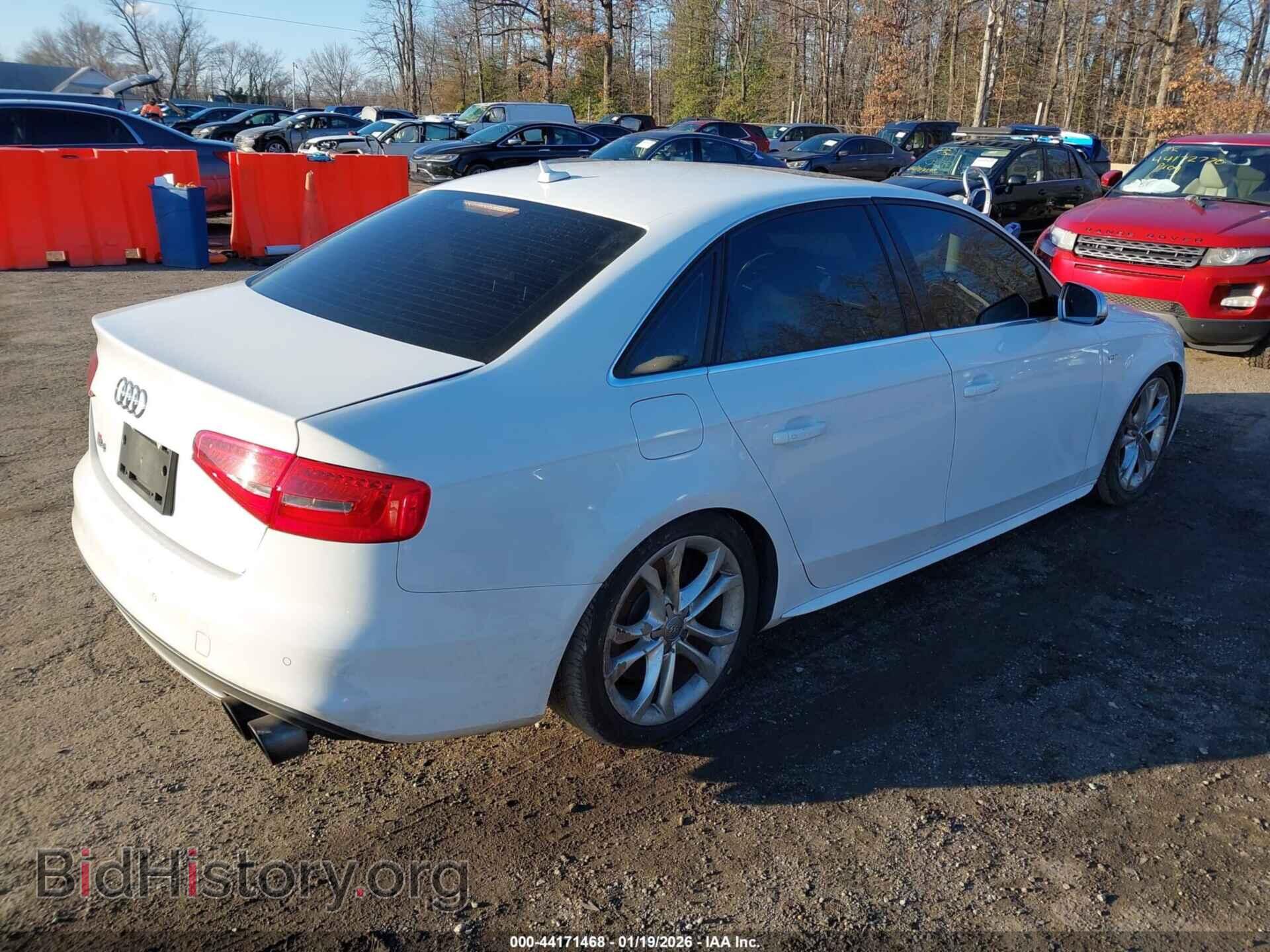 2013 AUDI S4 - VIN: WAUDGAFL8DA169975 - Фото 4