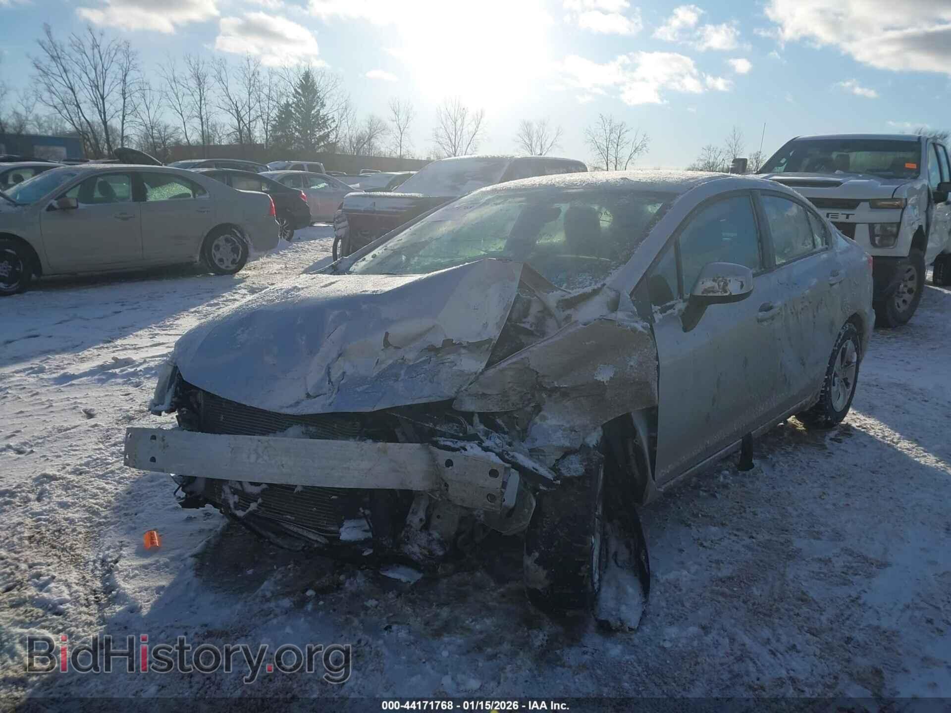 2013 HONDA CIVIC - VIN: 19XFB2F5XDE254668 - Фото 2