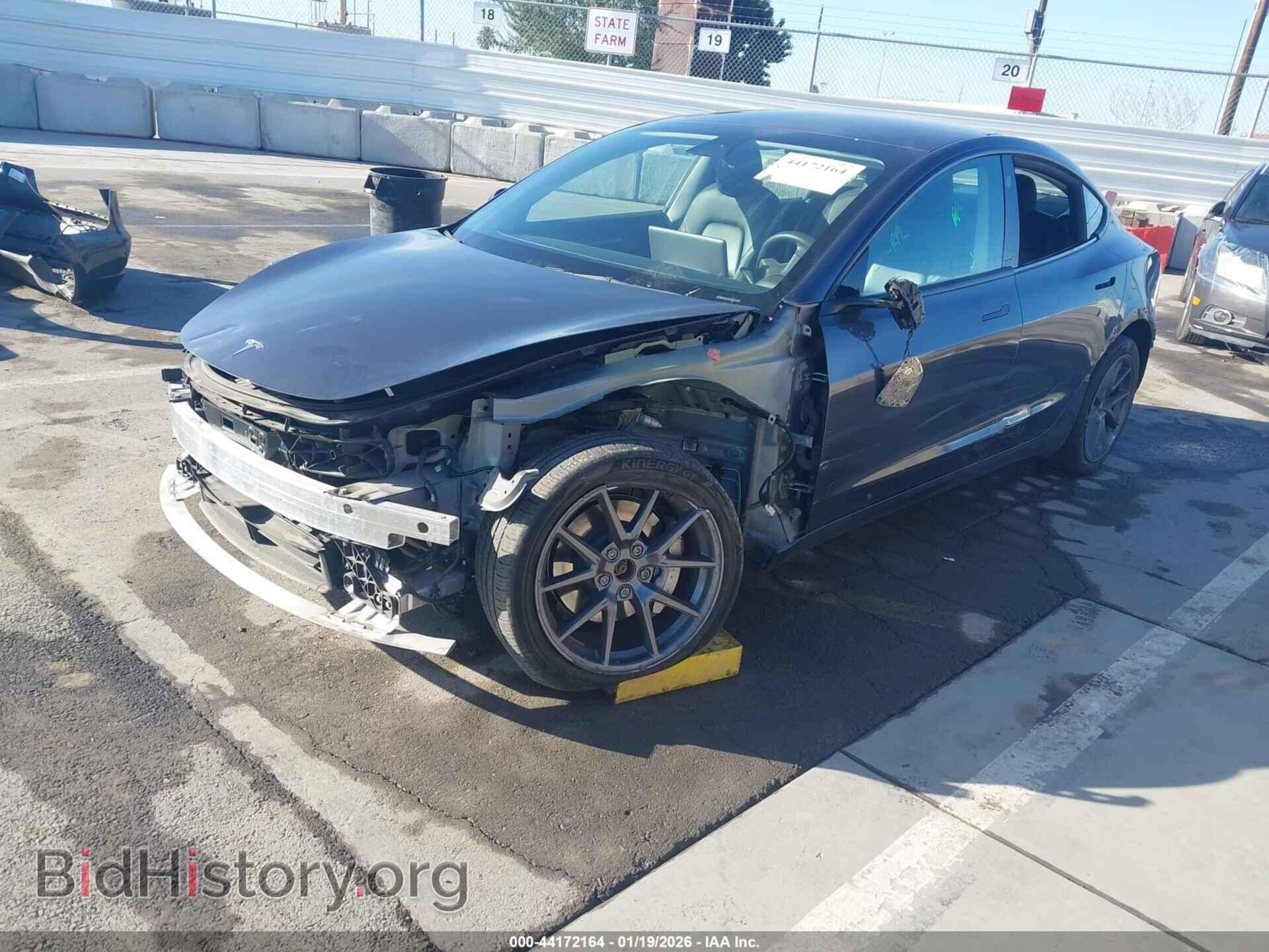 2022 TESLA MODEL 3 - VIN: 5YJ3E1EBXNF264477 - Фото 2