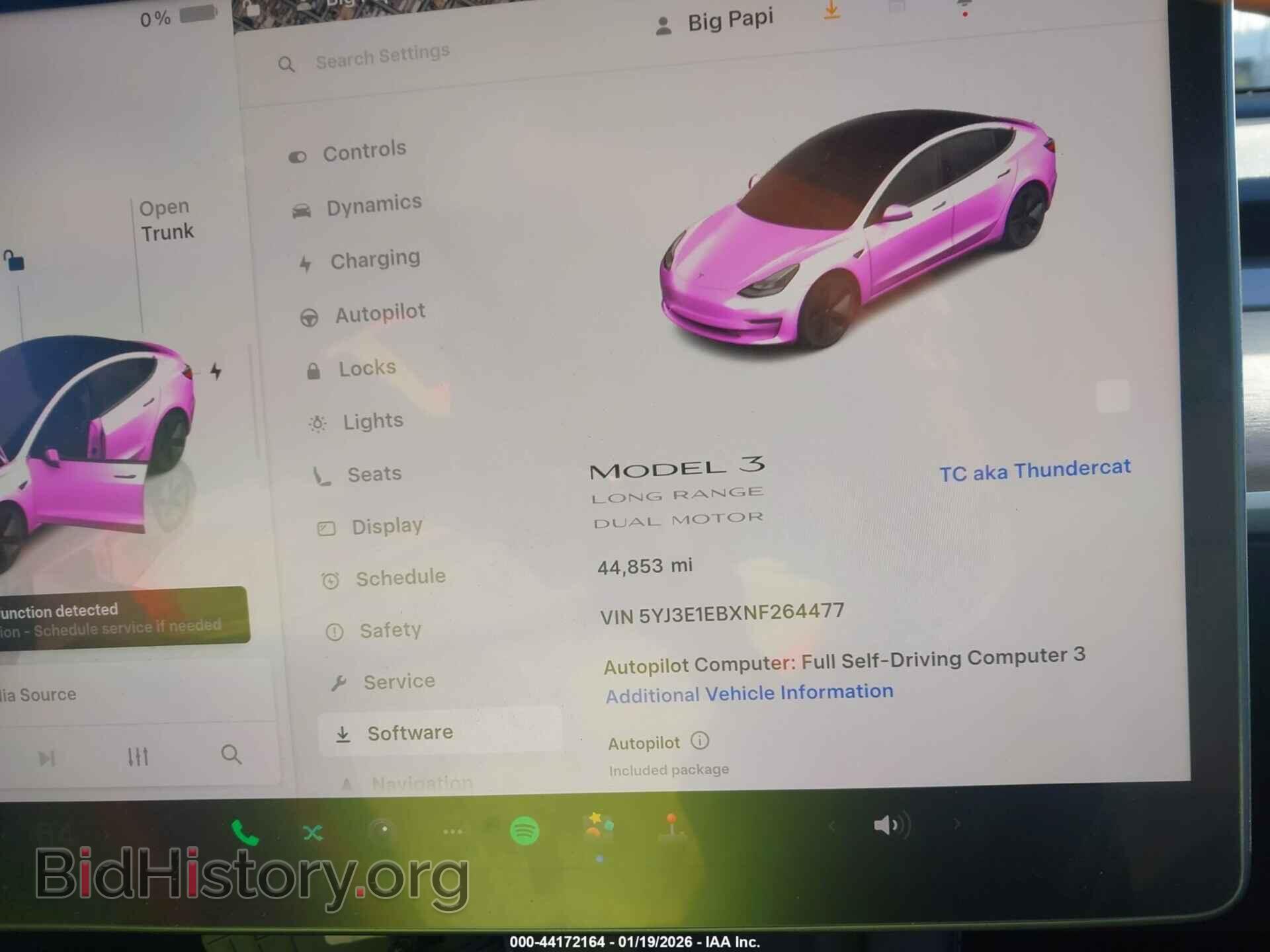 2022 TESLA MODEL 3 - VIN: 5YJ3E1EBXNF264477 - Фото 15