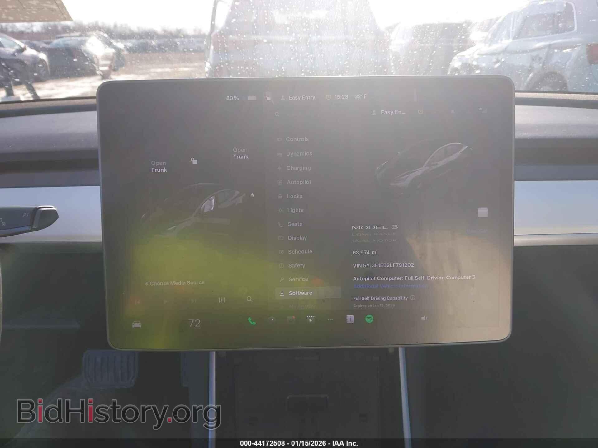 2020 TESLA MODEL 3 - VIN: 5YJ3E1EB2LF791202 - Фото 7