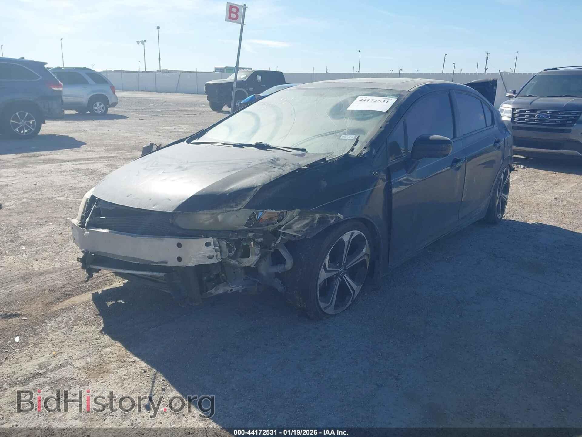 2015 HONDA CIVIC - VIN: 2HGFB6E50FH703468 - Фото 2
