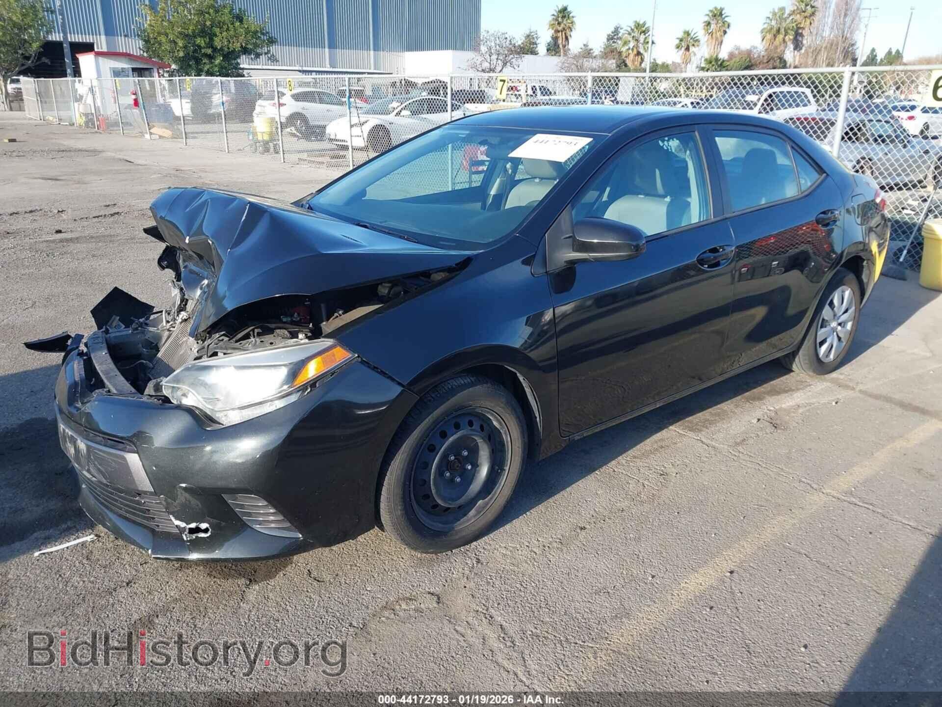 2015 TOYOTA COROLLA - VIN: 2T1BURHE2FC436820 - Фото 2