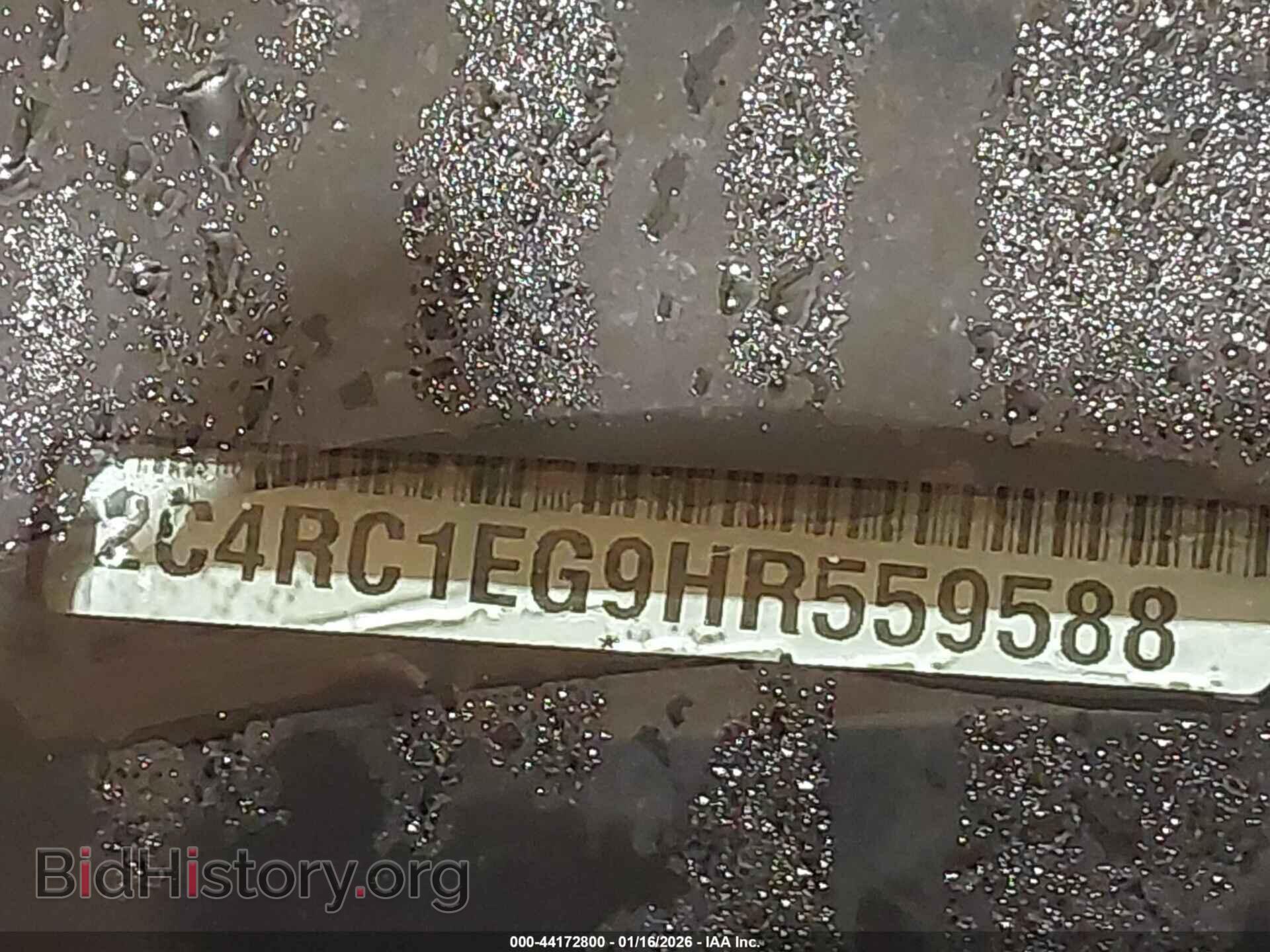 2017 CHRYSLER PACIFICA - VIN: 2C4RC1EG9HR559588 - Фото 9