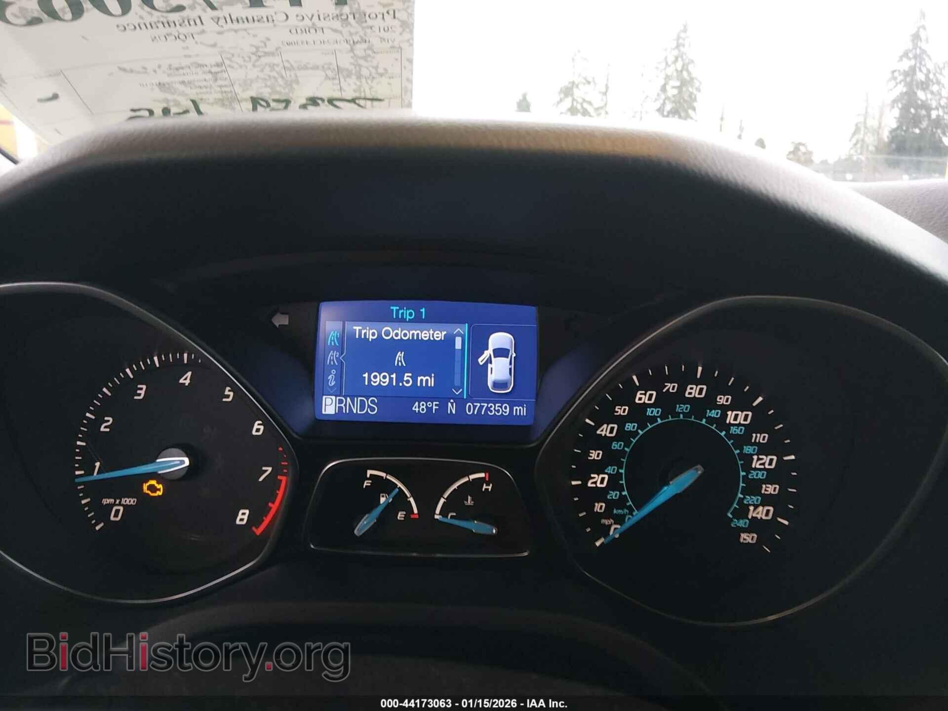 2012 FORD FOCUS - VIN: 1FAHP3K24CL453092 - Фото 7