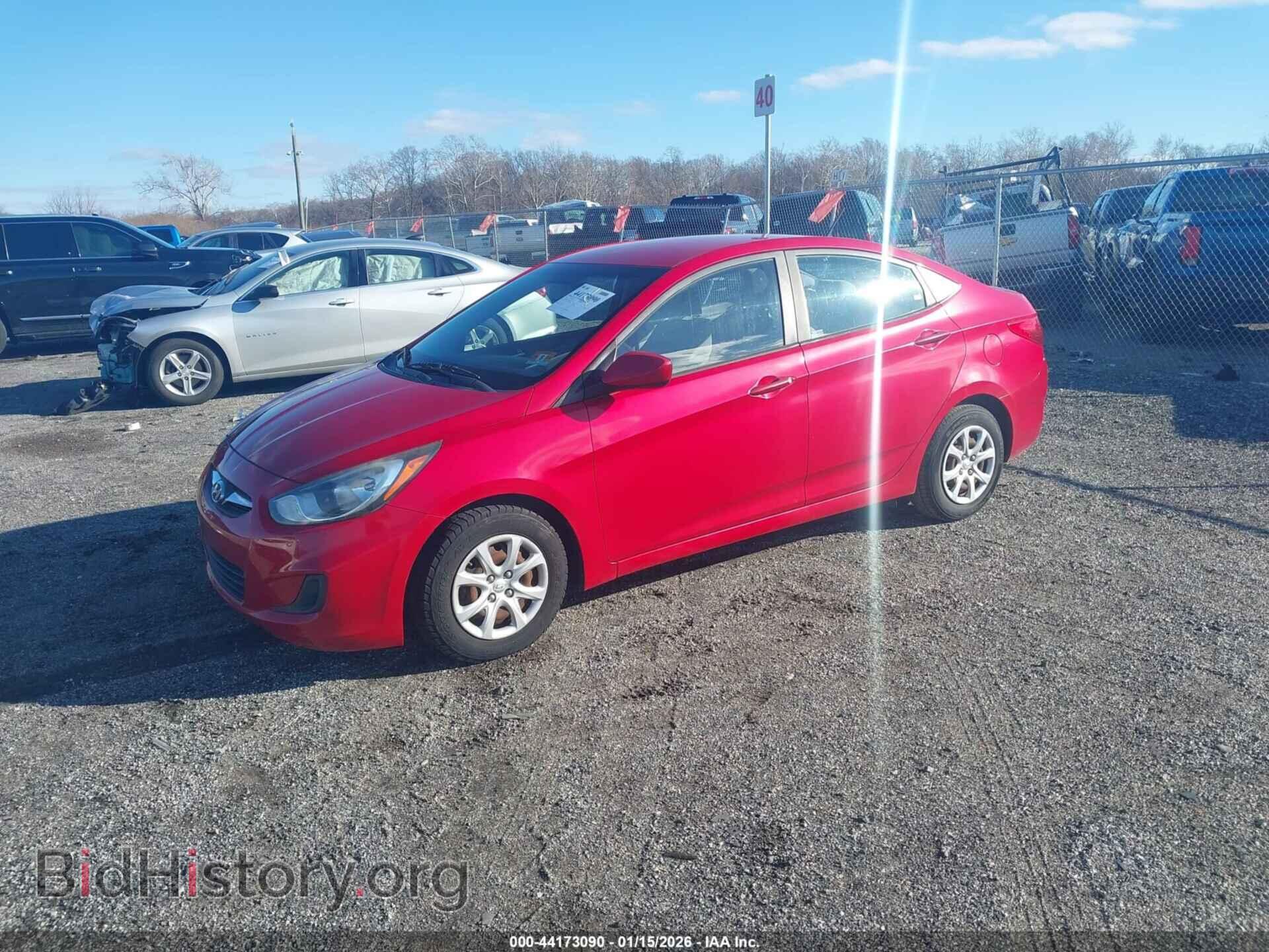 2014 HYUNDAI ACCENT - VIN: KMHCT4AE7EU603285 - Фото 2