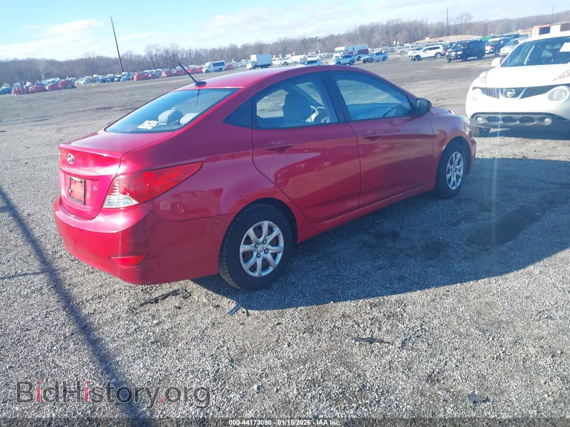 2014 HYUNDAI ACCENT - VIN: KMHCT4AE7EU603285 - Фото 4