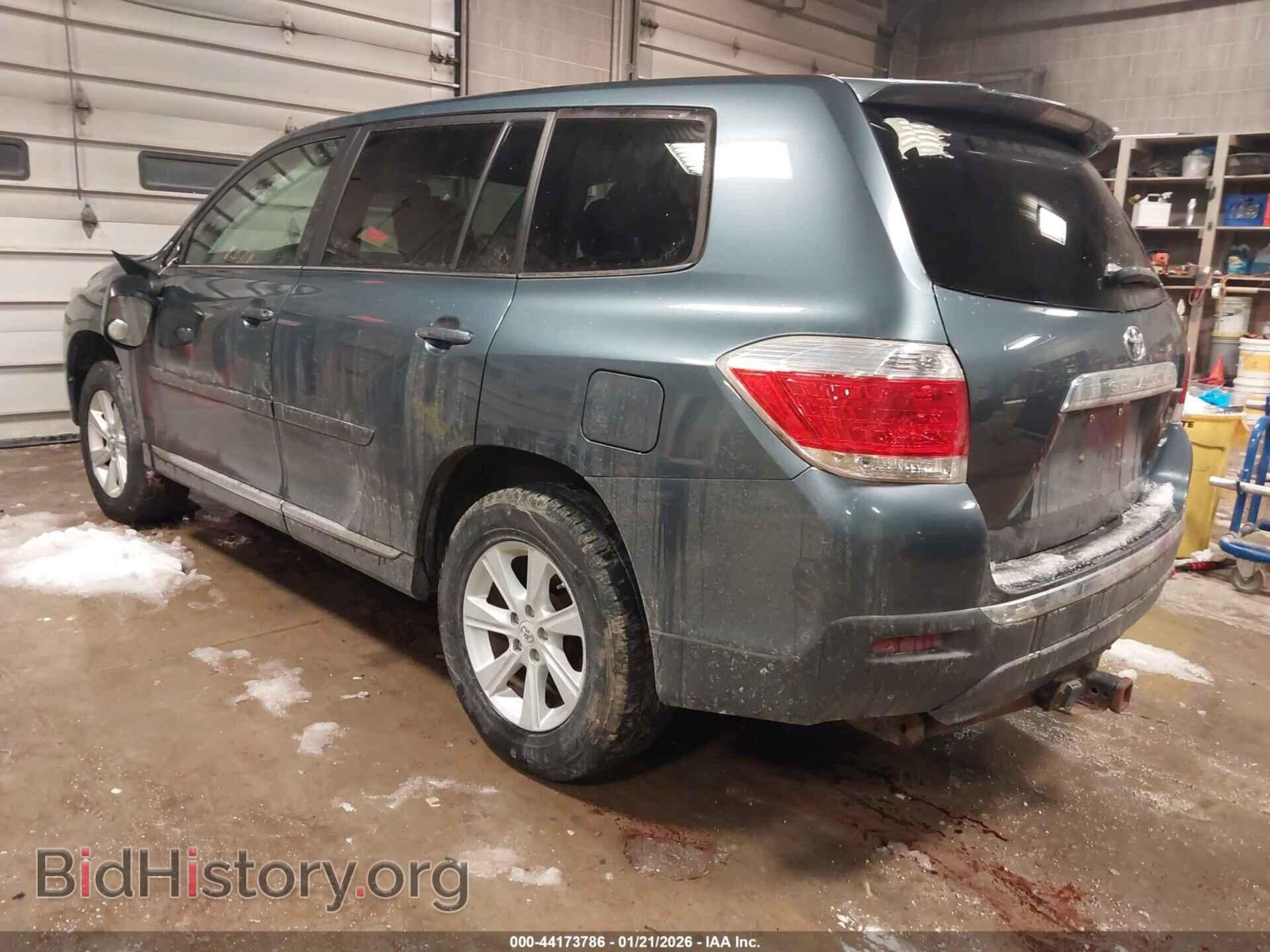 2012 TOYOTA HIGHLANDER - VIN: 5TDBK3EH1CS151501 - Фото 3