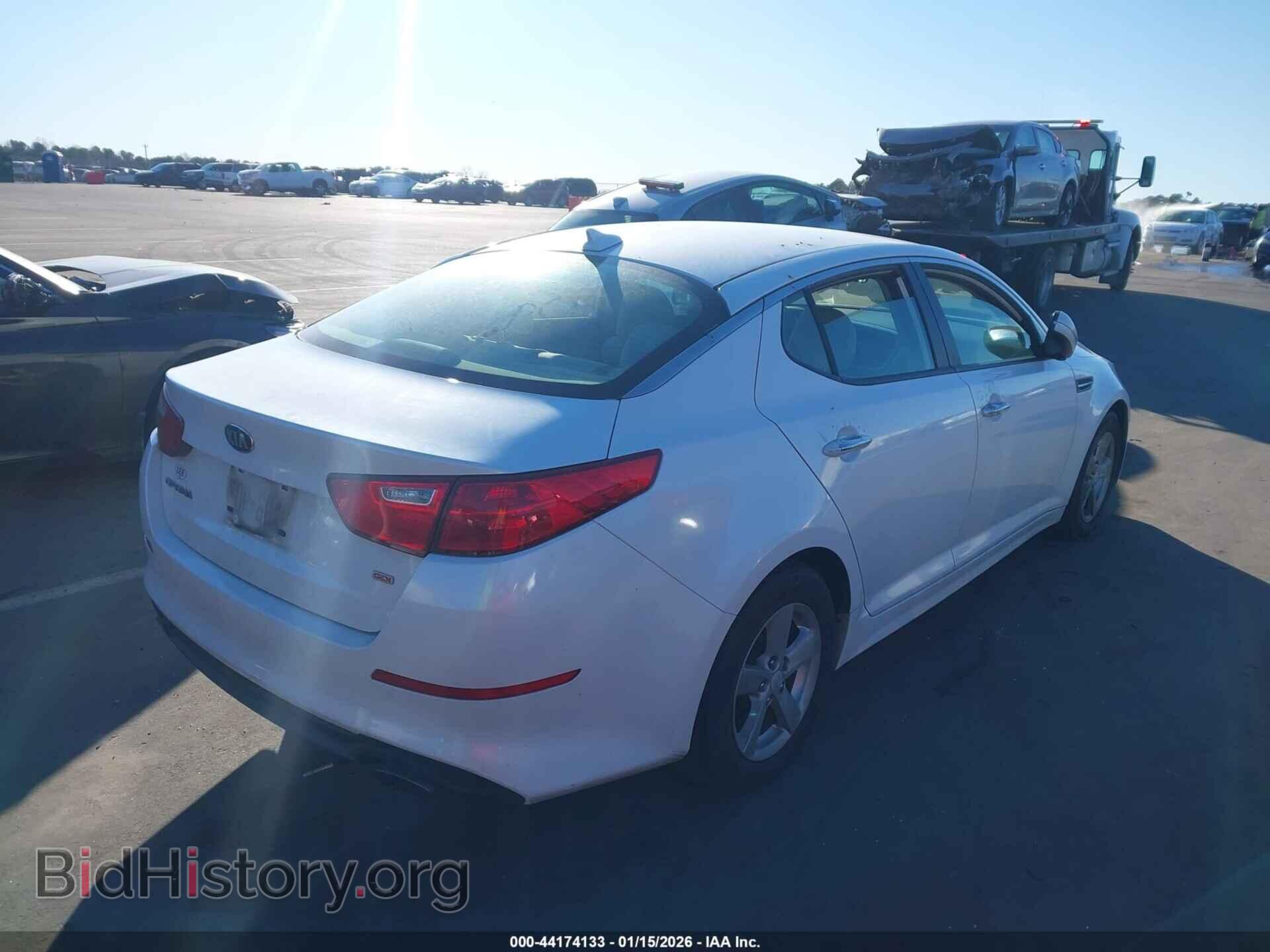 2015 KIA OPTIMA - VIN: KNAGM4A76F5626652 - Фото 4