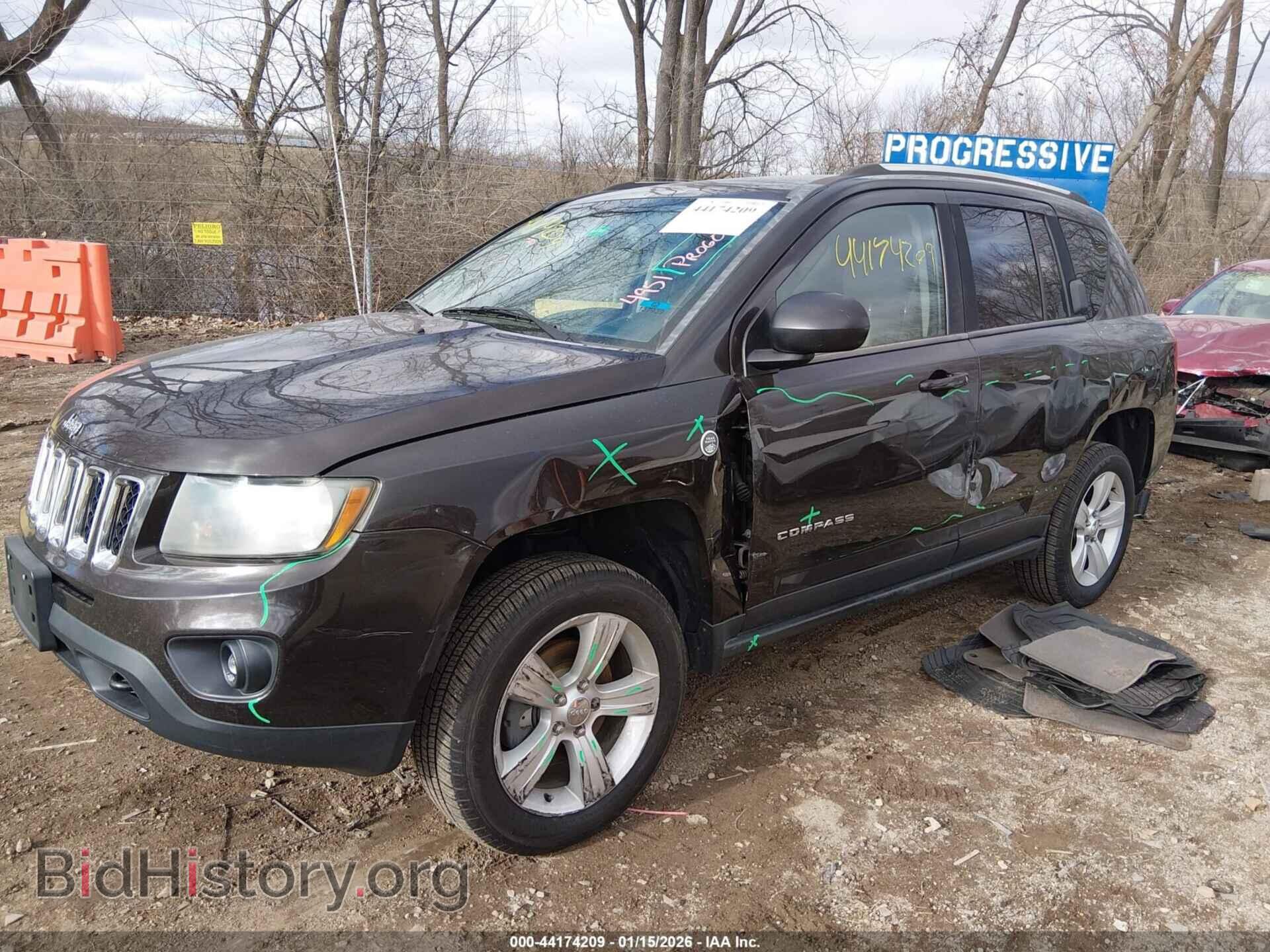 2014 JEEP COMPASS - VIN: 1C4NJDBB7ED688314 - Фото 2