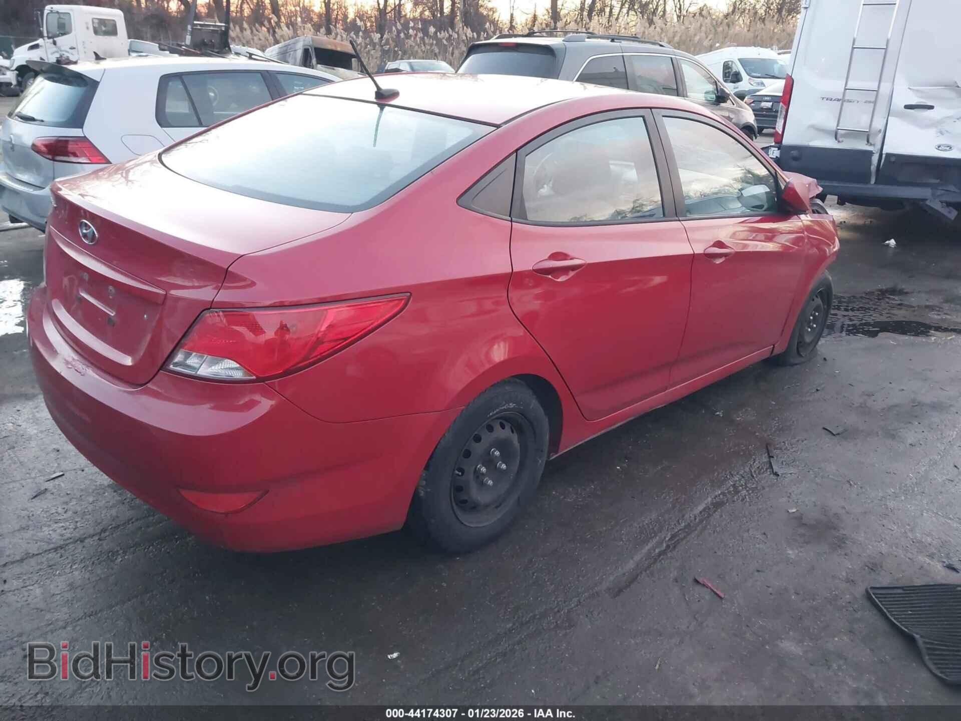 2015 HYUNDAI ACCENT - VIN: KMHCT4AE3FU927352 - Фото 4