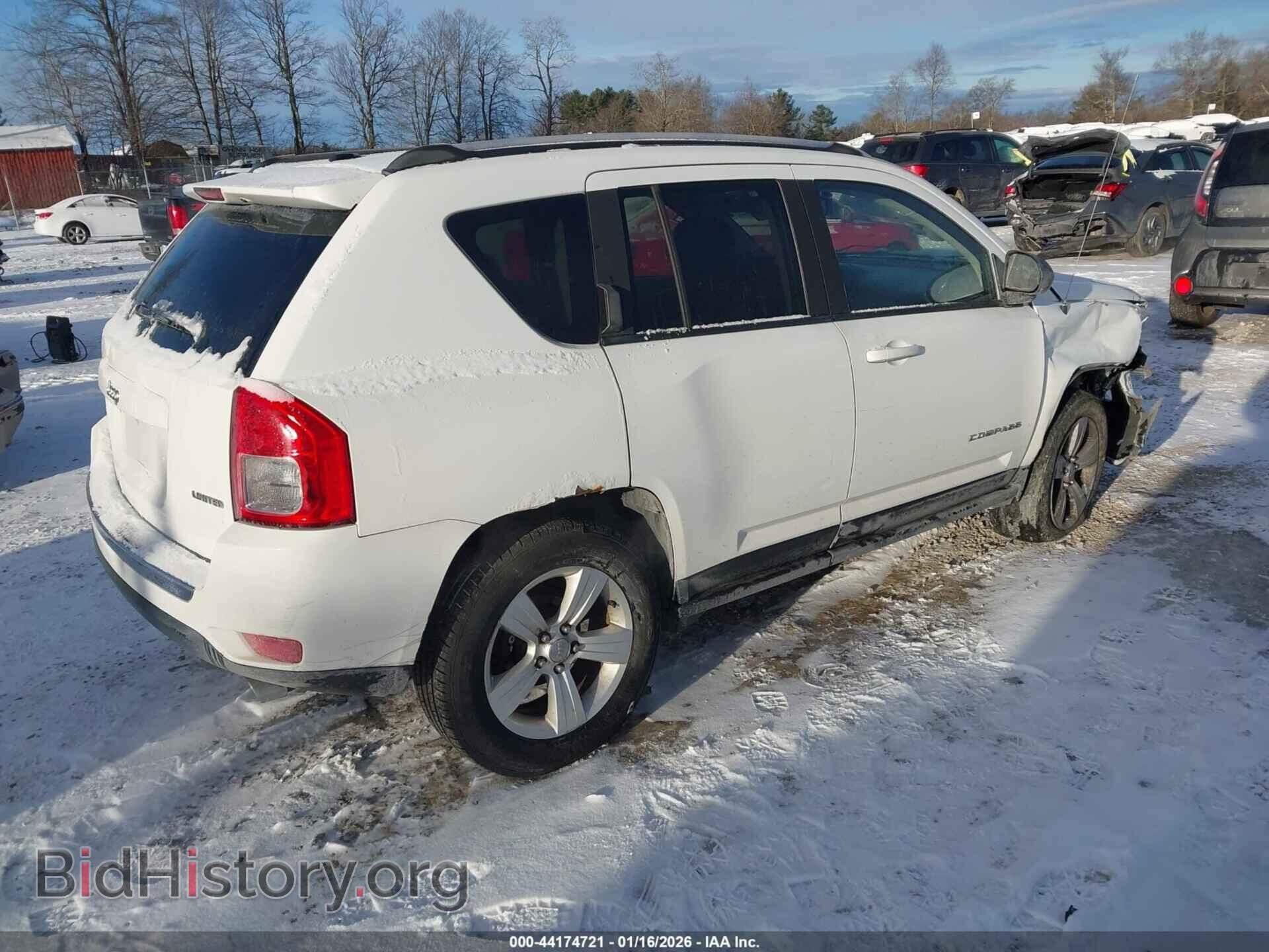 2012 JEEP COMPASS - VIN: 1C4NJDCB9CD675723 - Фото 4