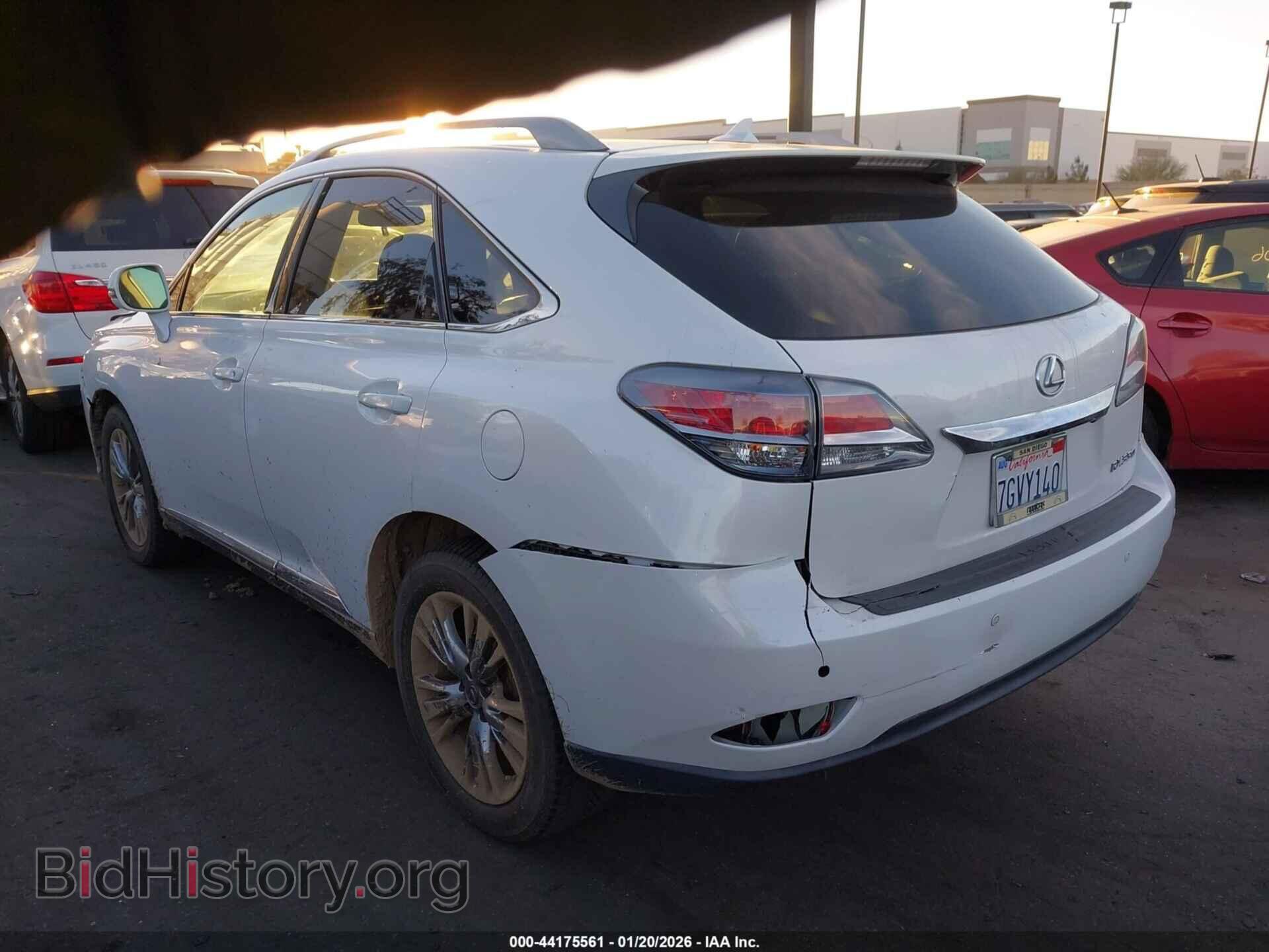 2013 LEXUS RX 350 - VIN: 2T2ZK1BA0DC097415 - Фото 3