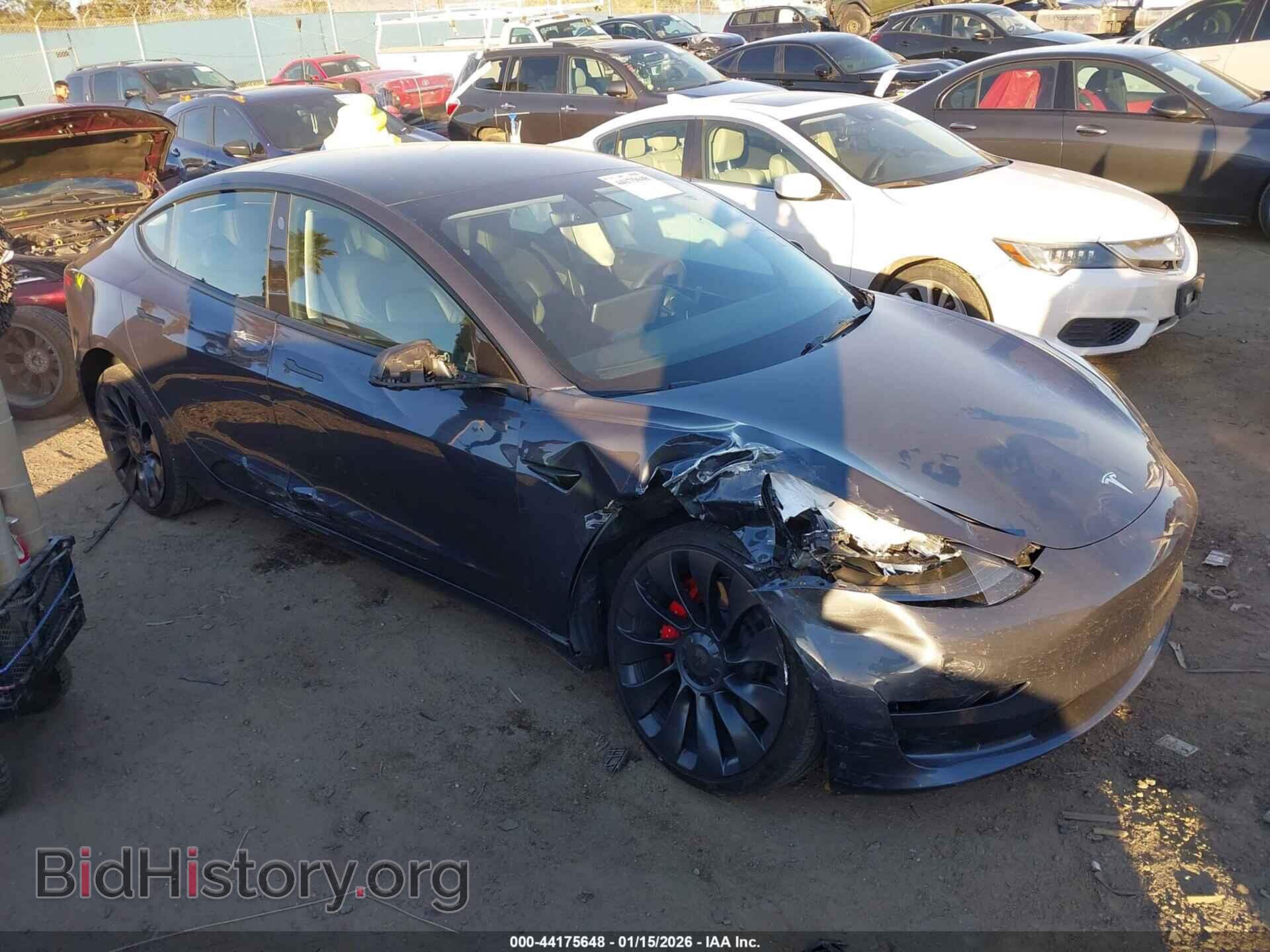 Photo 5YJ3E1EC5PF617333 - TESLA MODEL 3 2023