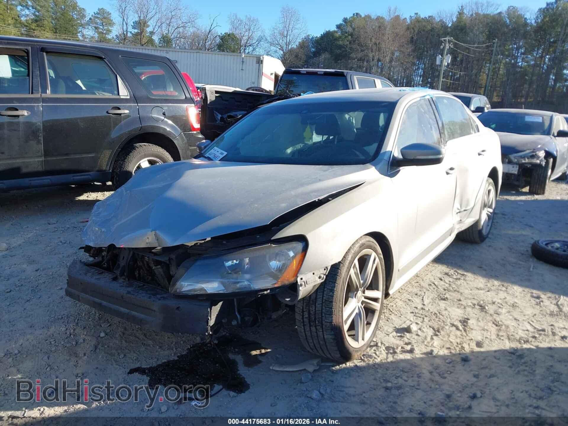 2014 VOLKSWAGEN PASSAT - VIN: 1VWCN7A35EC003575 - Фото 2