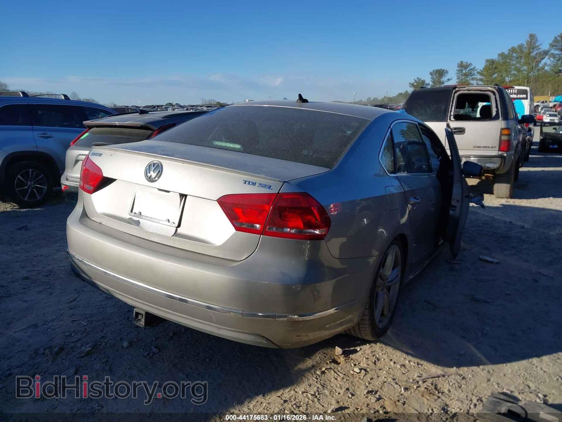 2014 VOLKSWAGEN PASSAT - VIN: 1VWCN7A35EC003575 - Фото 4