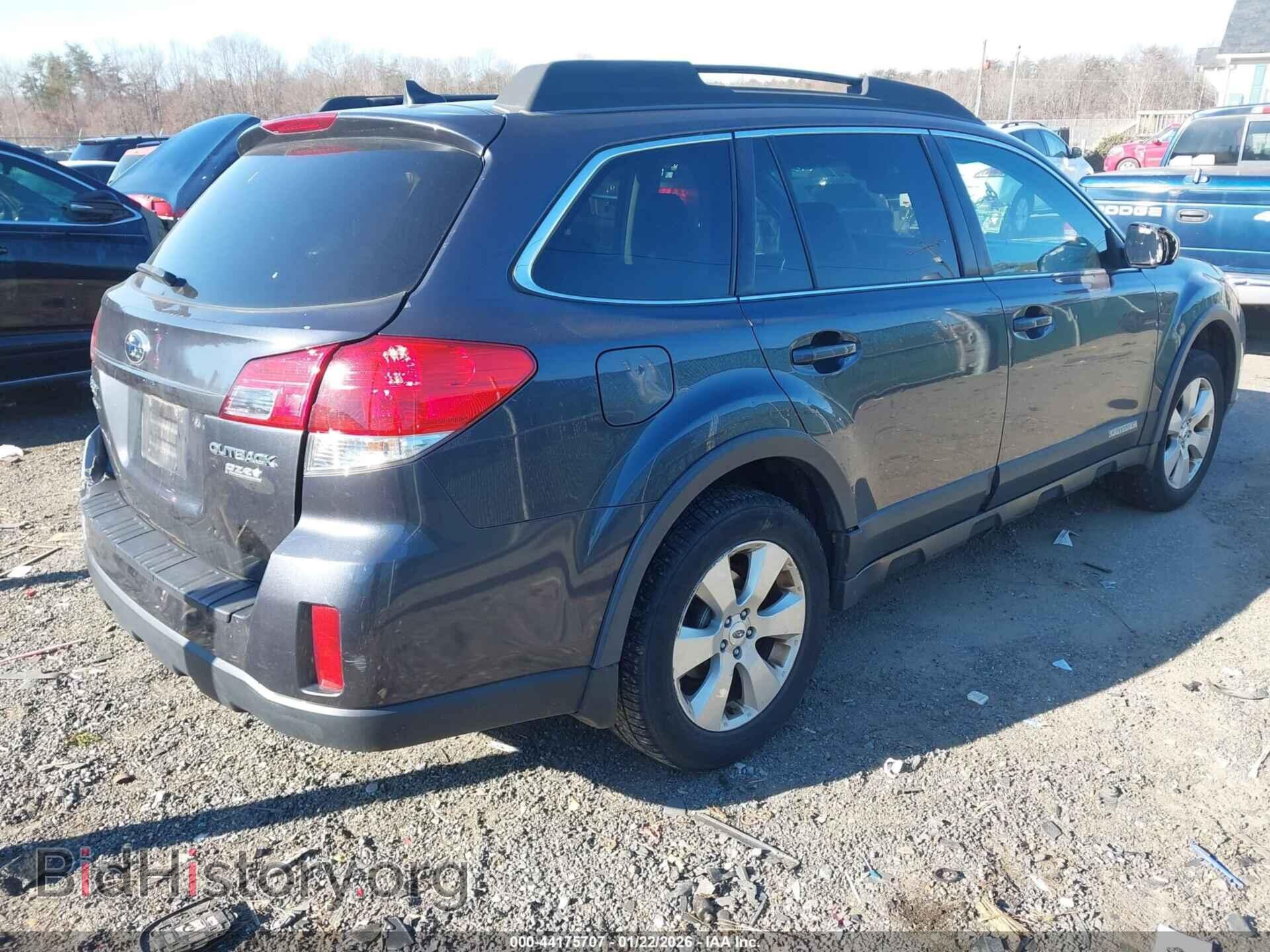 2011 SUBARU OUTBACK - VIN: 4S4BRBLC2B3443263 - Фото 4