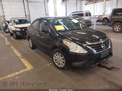2019 Nissan VERSA 1.6 SV, черный — VIN 3N1CN7AP3KL867338, IAAI