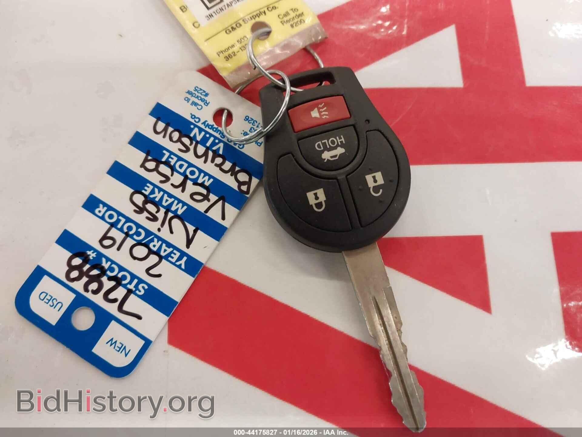 2019 NISSAN VERSA - VIN: 3N1CN7AP3KL867338 - Фото 11