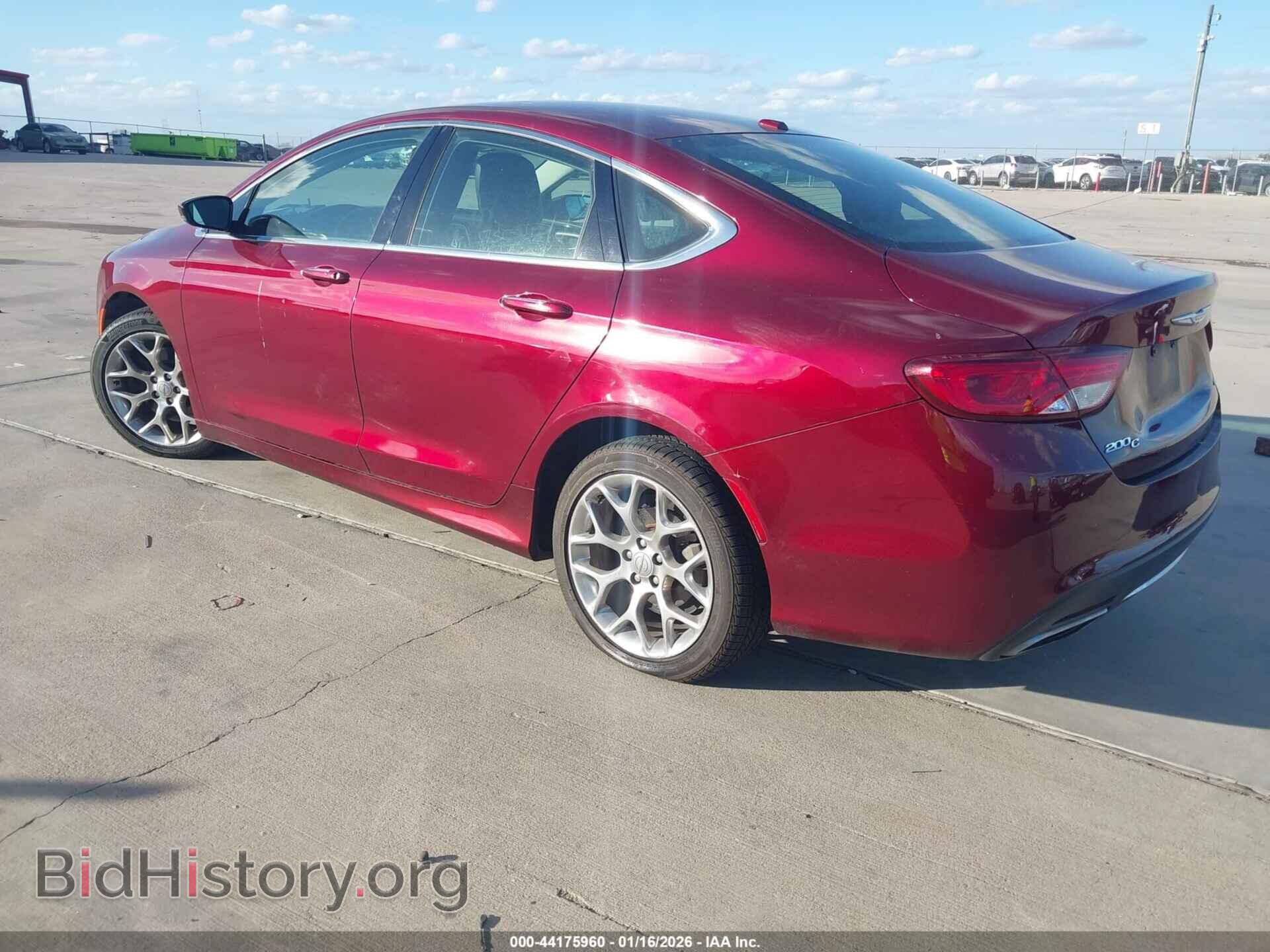 2015 CHRYSLER 200 - VIN: 1C3CCCEG5FN644363 - Фото 3