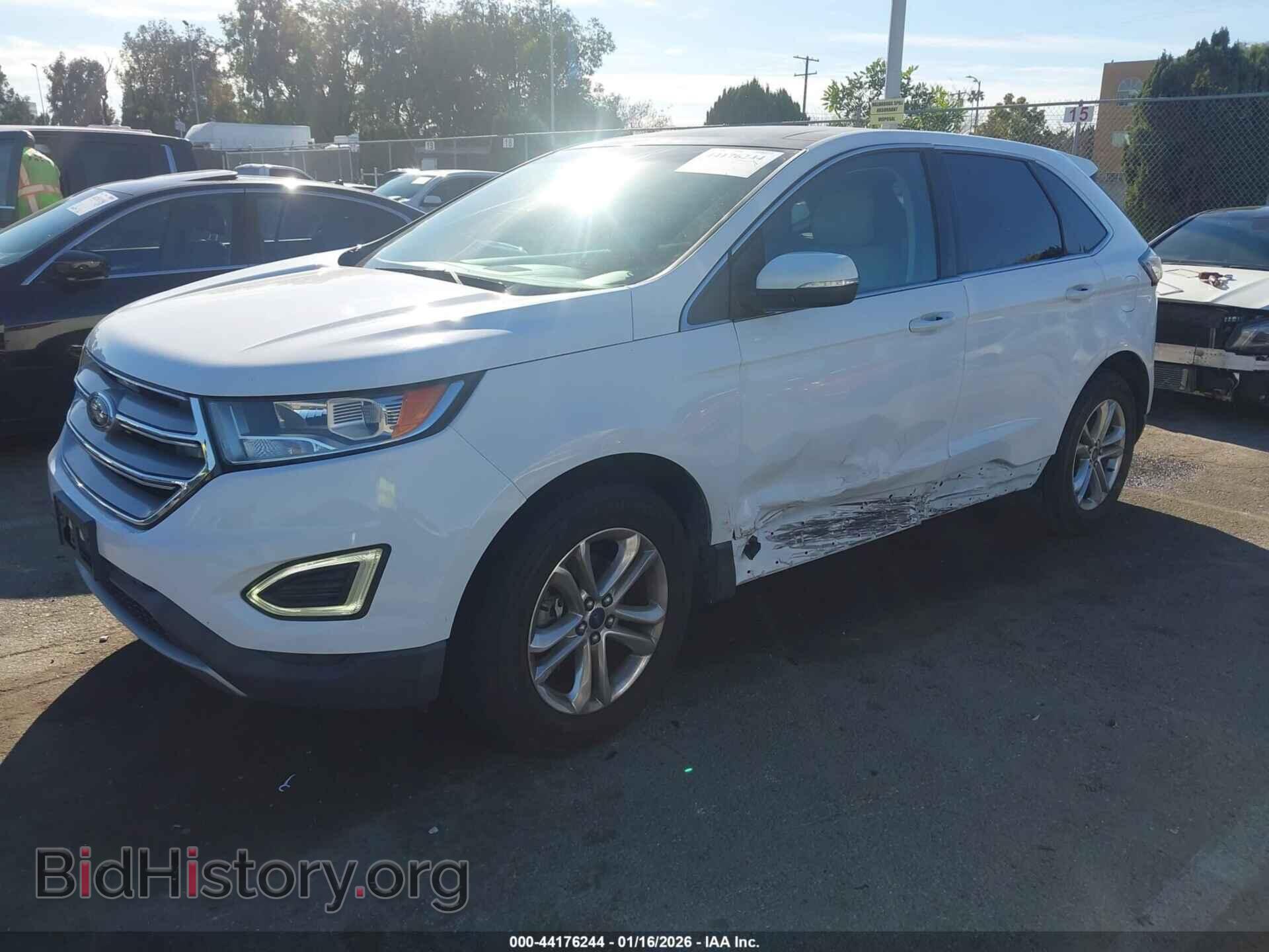 2015 FORD EDGE - VIN: 2FMTK3J88FBC12497 - Photo 2
