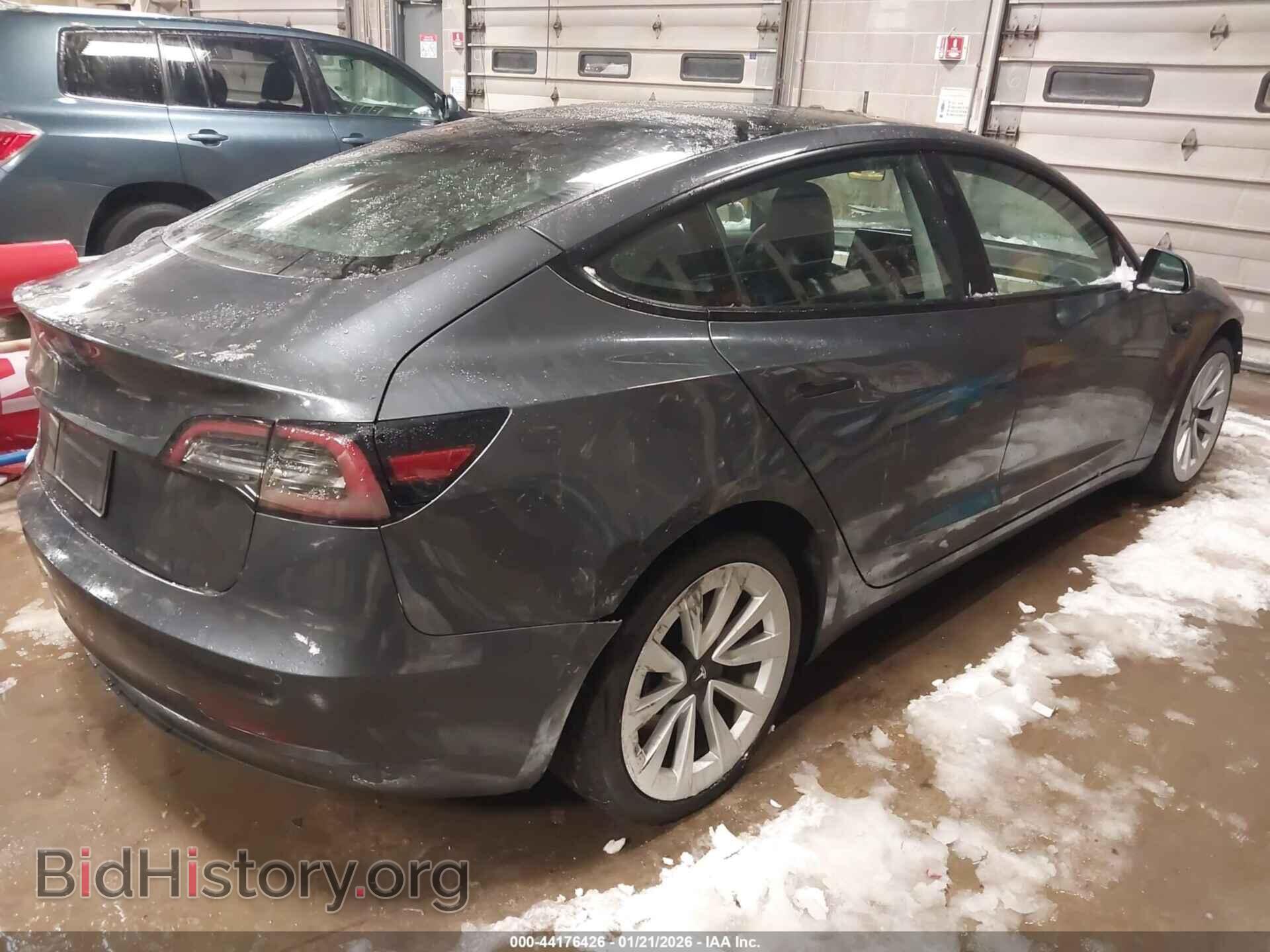 2022 TESLA MODEL 3 - VIN: 5YJ3E1EA6NF192068 - Фото 4