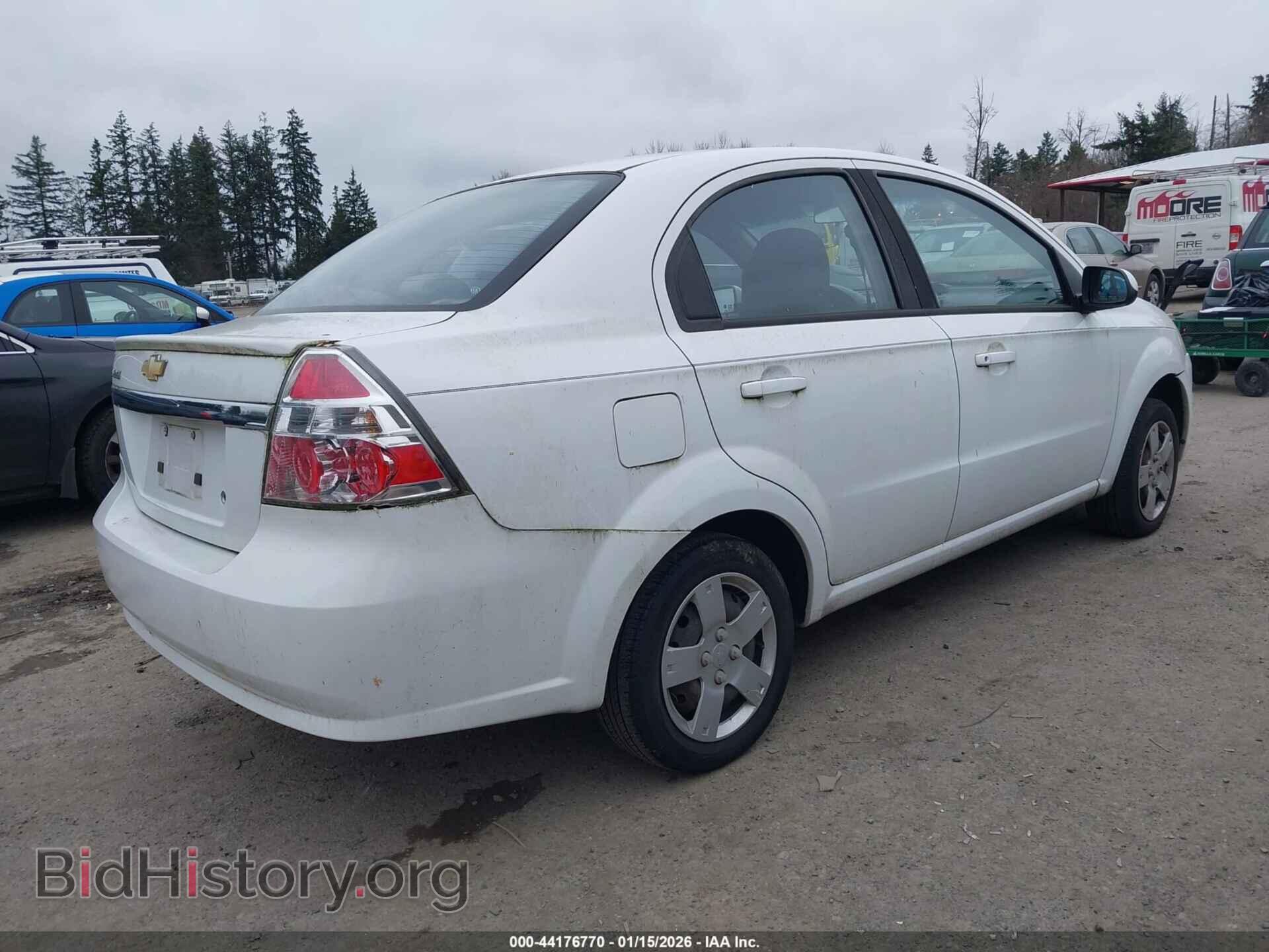 2011 CHEVROLET AVEO - VIN: KL1TD5DE0BB186531 - Фото 4