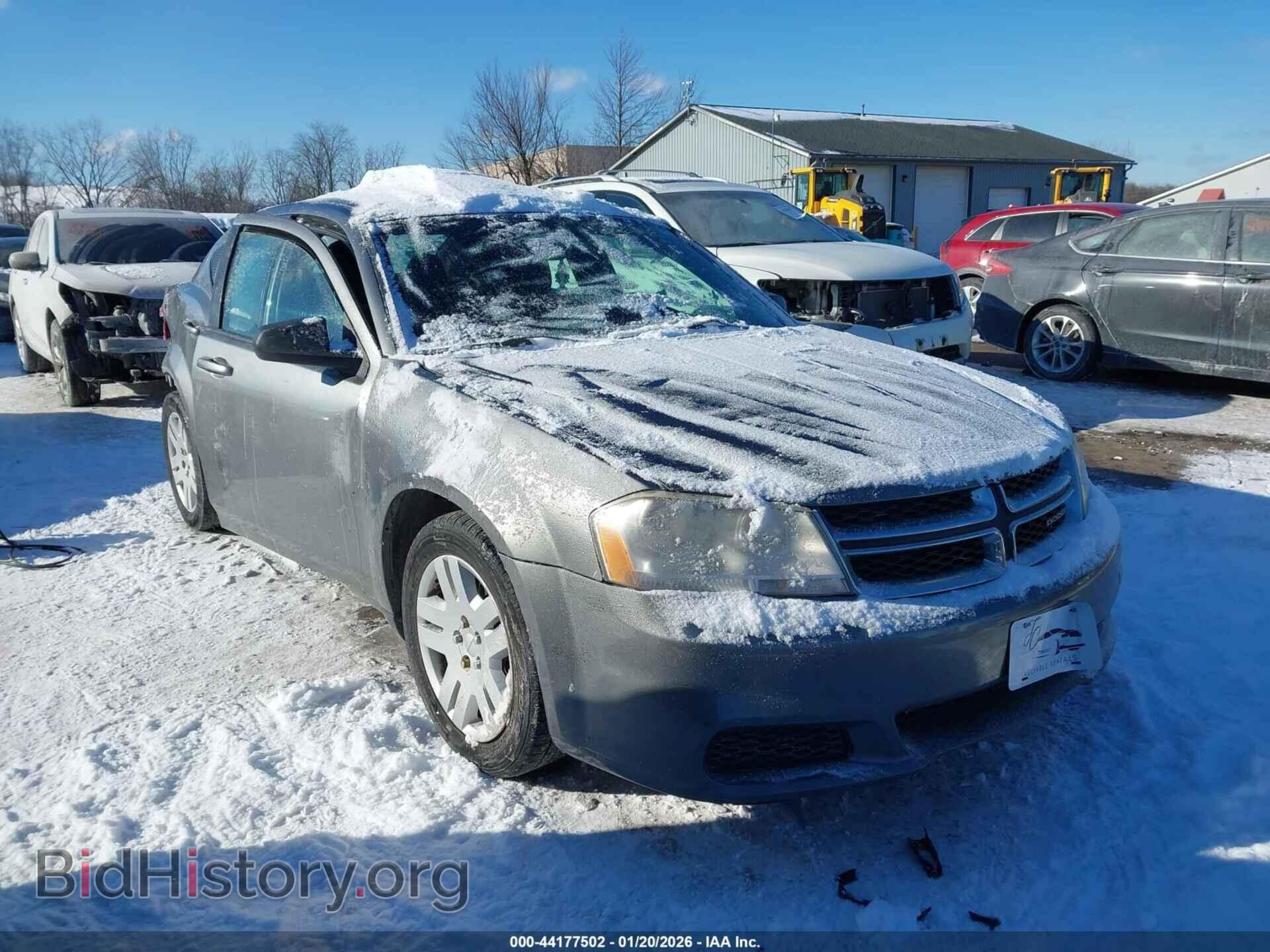 Photo 1C3CDZAB2CN133392 - DODGE AVENGER 2012