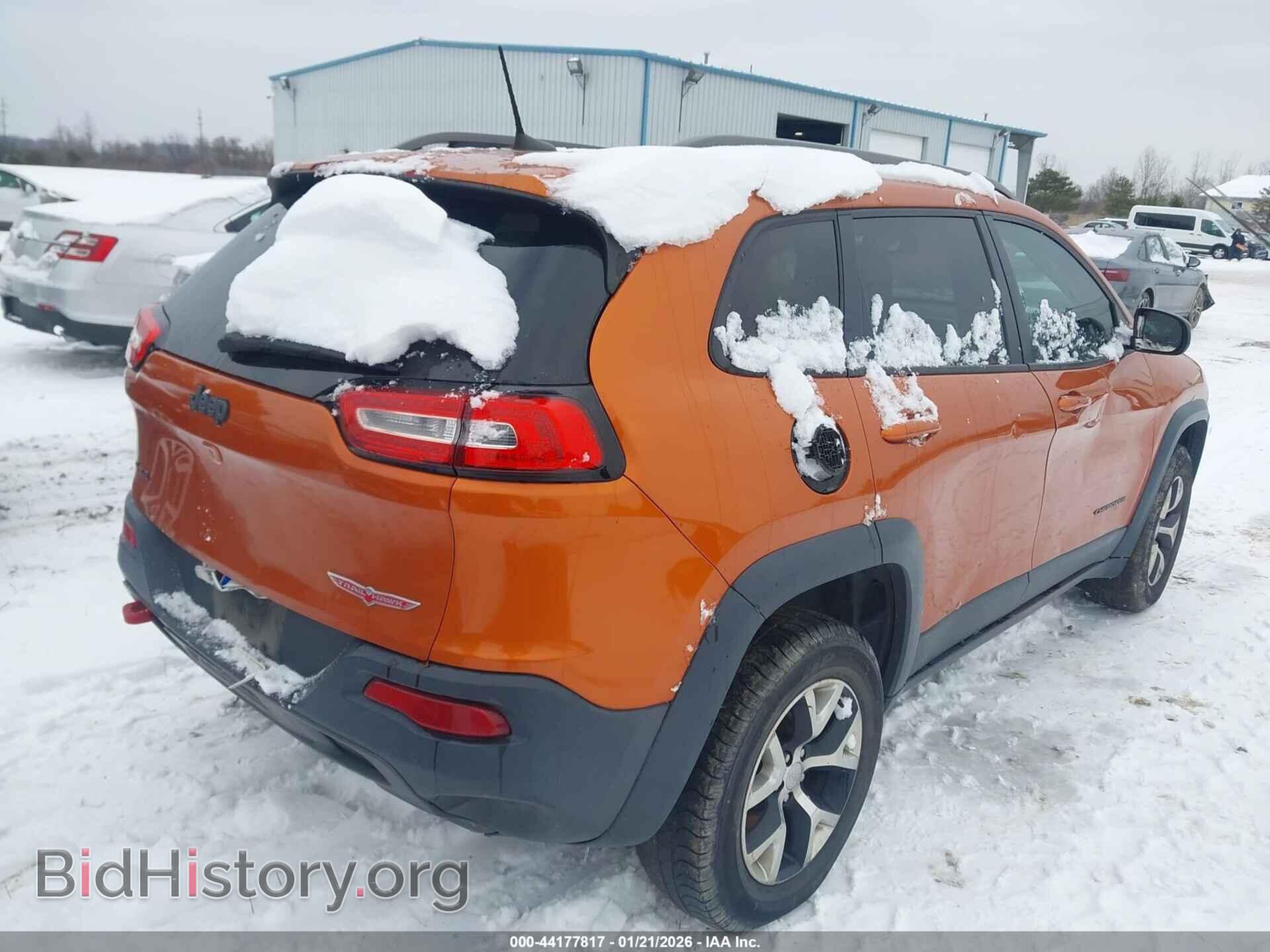 2016 JEEP CHEROKEE - VIN: 1C4PJMBS8GW241636 - Фото 4