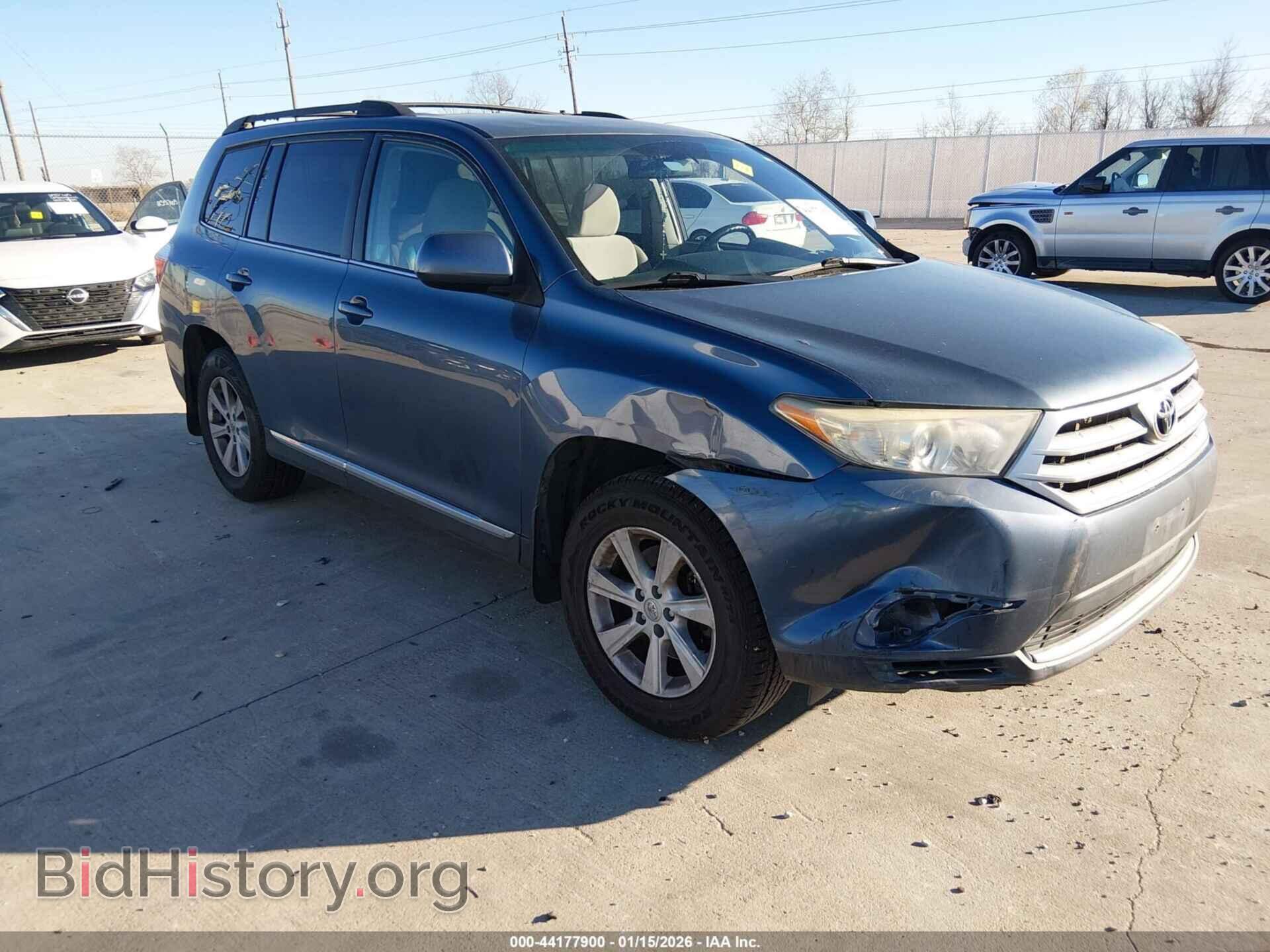 Фотография 5TDBK3EH8DS218578 - TOYOTA HIGHLANDER 2013
