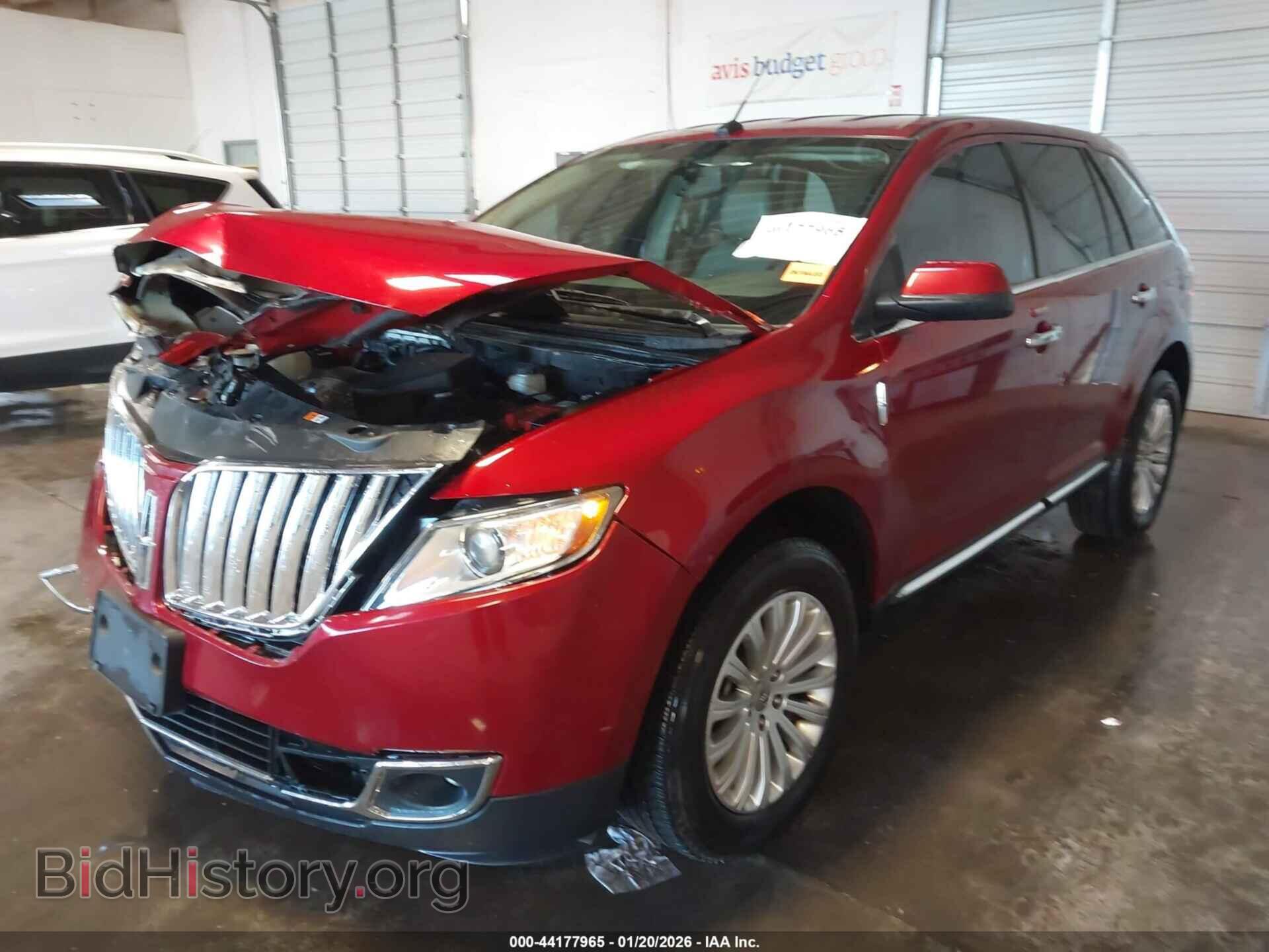 2013 LINCOLN MKX - VIN: 2LMDJ6JK1DBL13080 - Фото 2