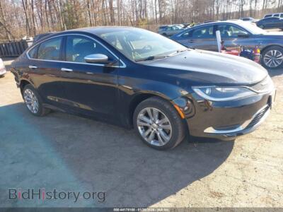 2016 Chrysler 200 Limited, черный — VIN 1C3CCCABXGN101392, IAAI